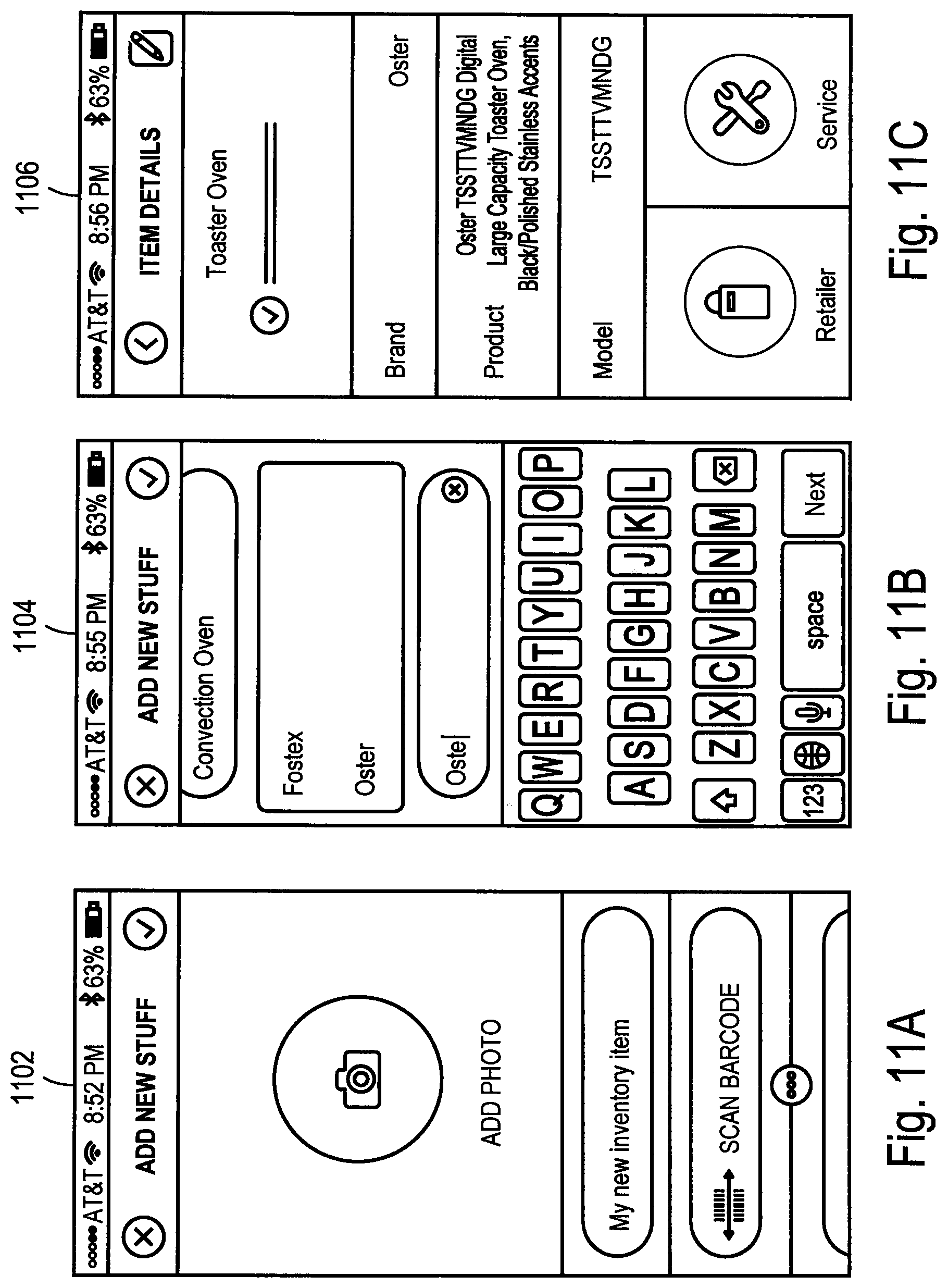 Patent US12321949 Figure 13 – Light-based data entry for personal inventory and product support system