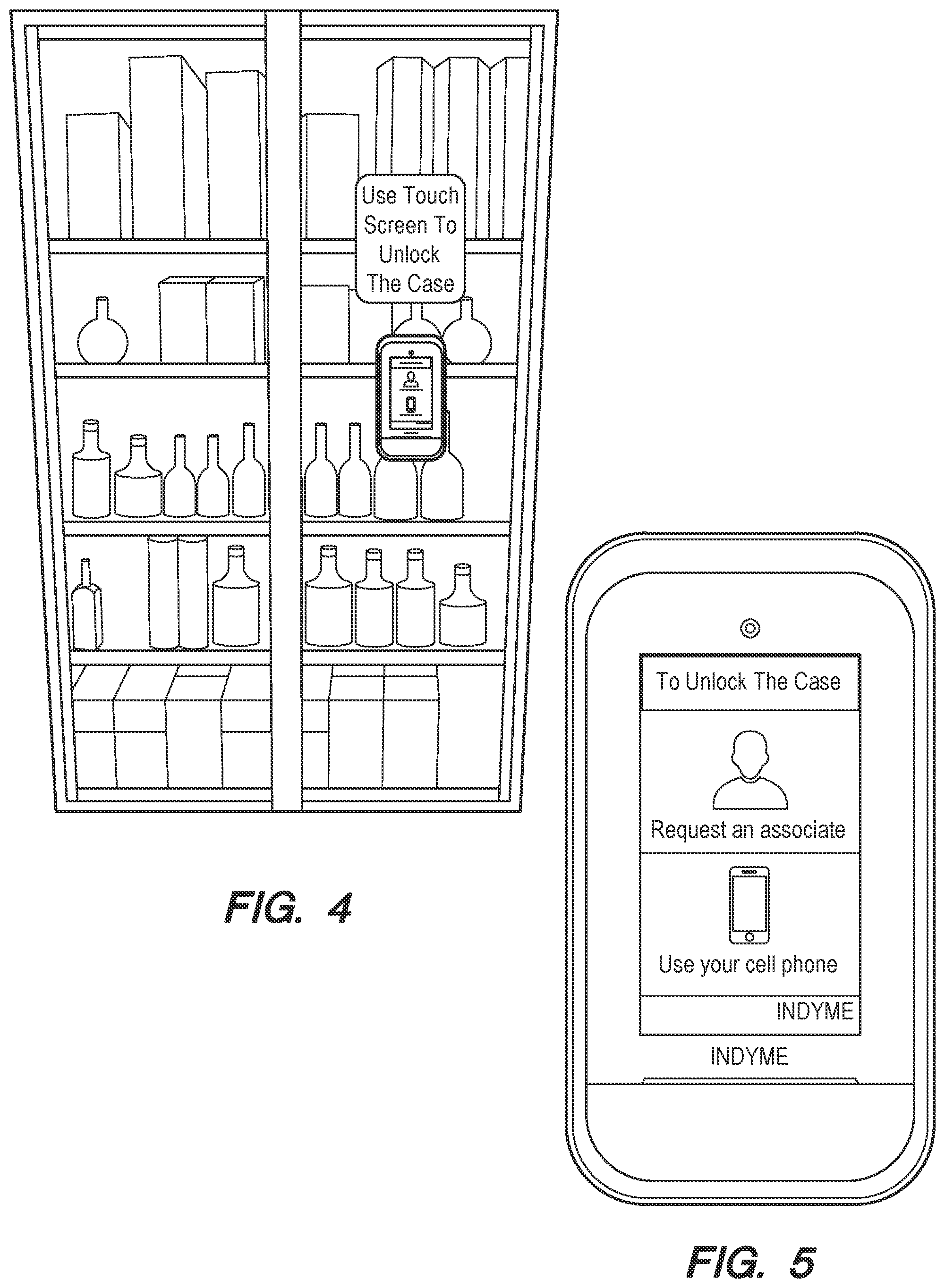 Patent US12321952 Figure 3 – System providing self-service access to locked fitting rooms
