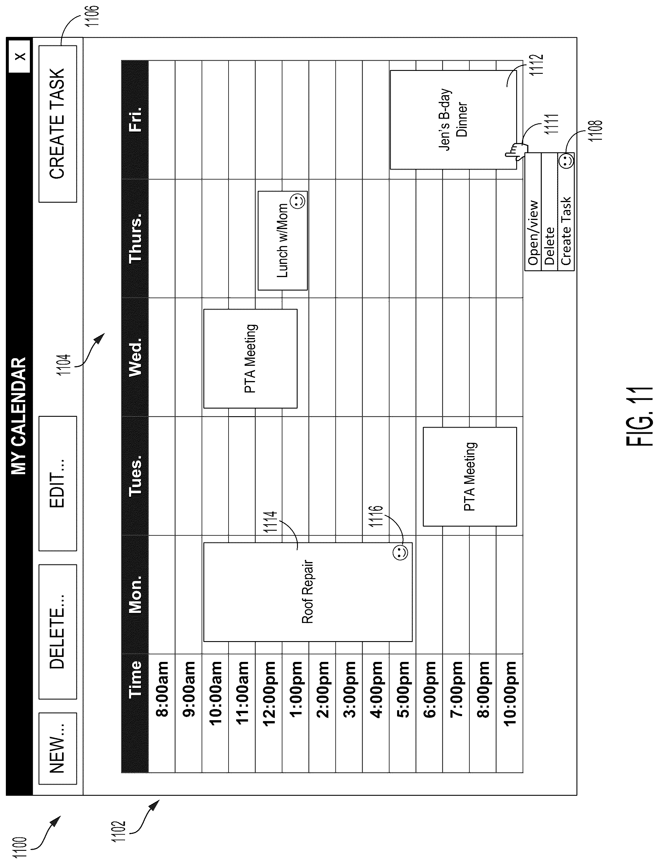 Patent US12321975 Figure 11 – Systems and methods for data ingestion and generation of task recommendations in task facilitation services