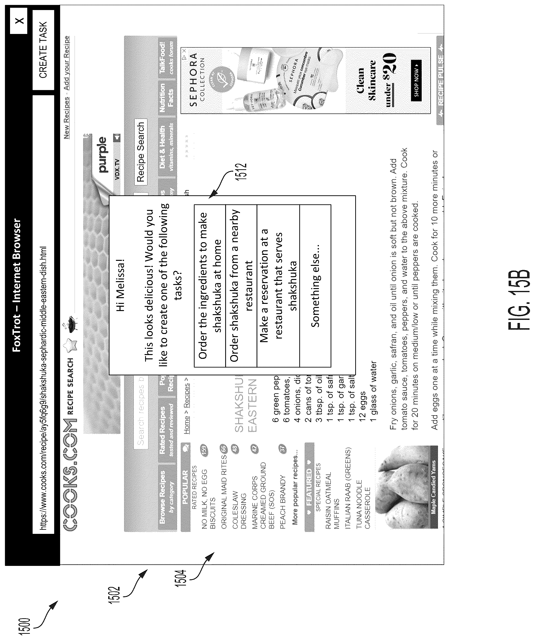 Patent US12321975 Figure 16 – Systems and methods for data ingestion and generation of task recommendations in task facilitation services