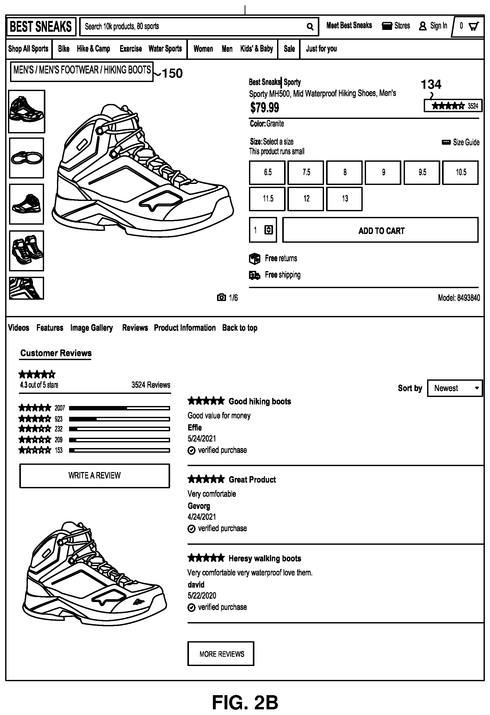 Patent US12321980 Figure 6 – System and method for efficiently identifying and segmenting product webpages on an eCommerce website