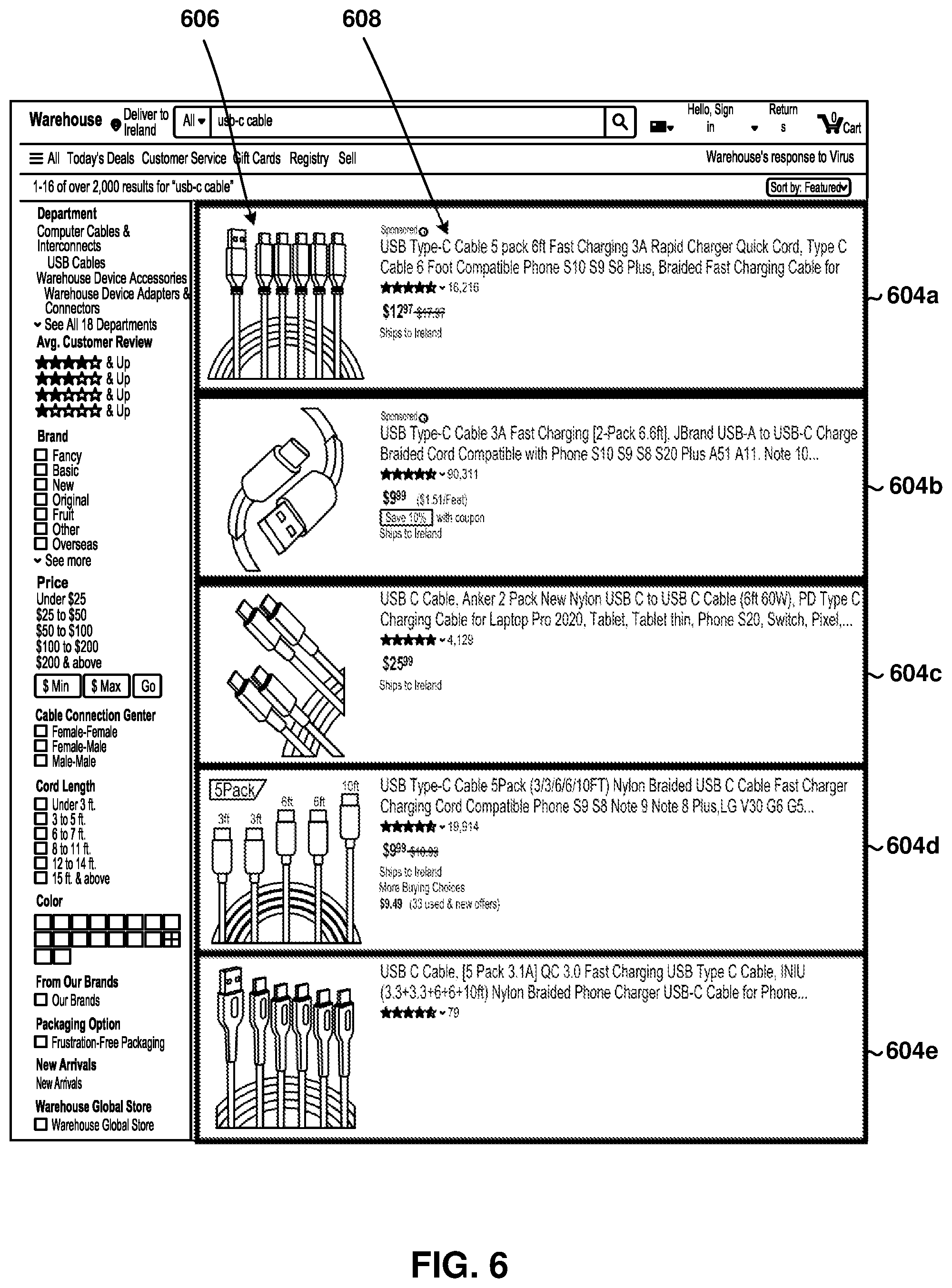 Patent US12321980 Figure 10 – System and method for efficiently identifying and segmenting product webpages on an eCommerce website