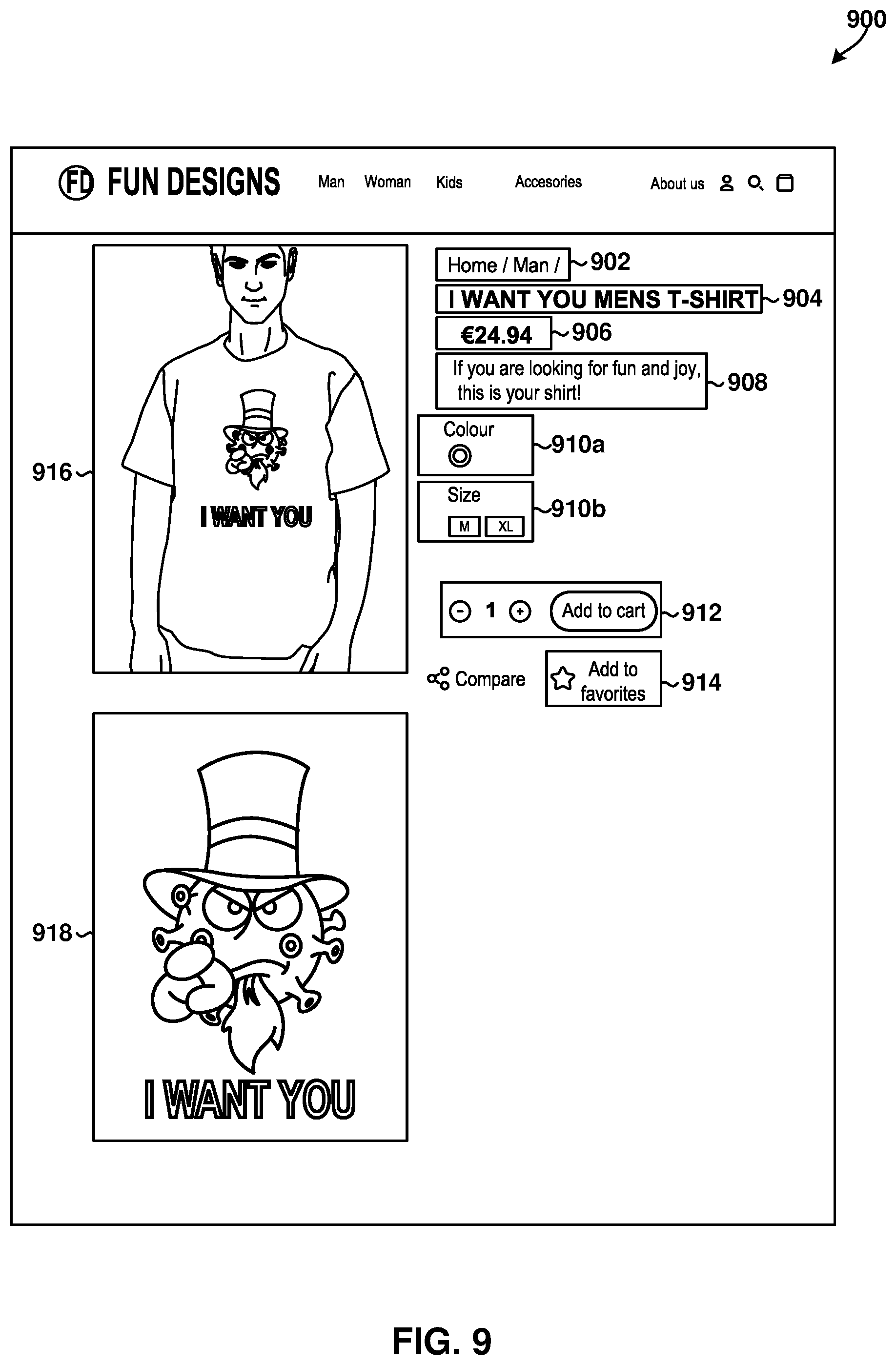 Patent US12321980 Figure 14 – System and method for efficiently identifying and segmenting product webpages on an eCommerce website