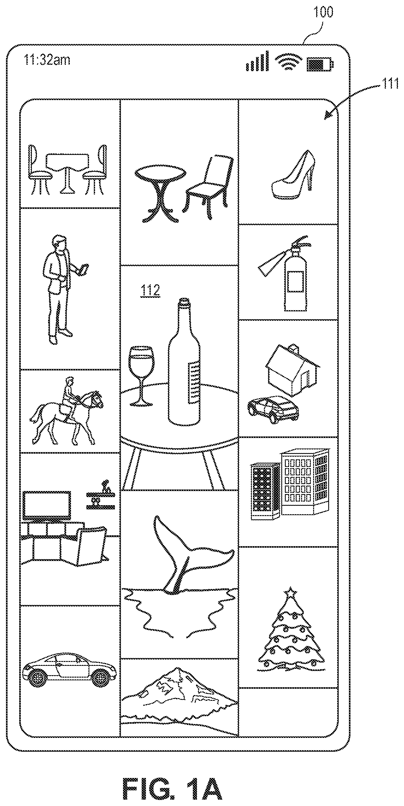 Patent US12322009 — Extracted image segments collage — Figure 1