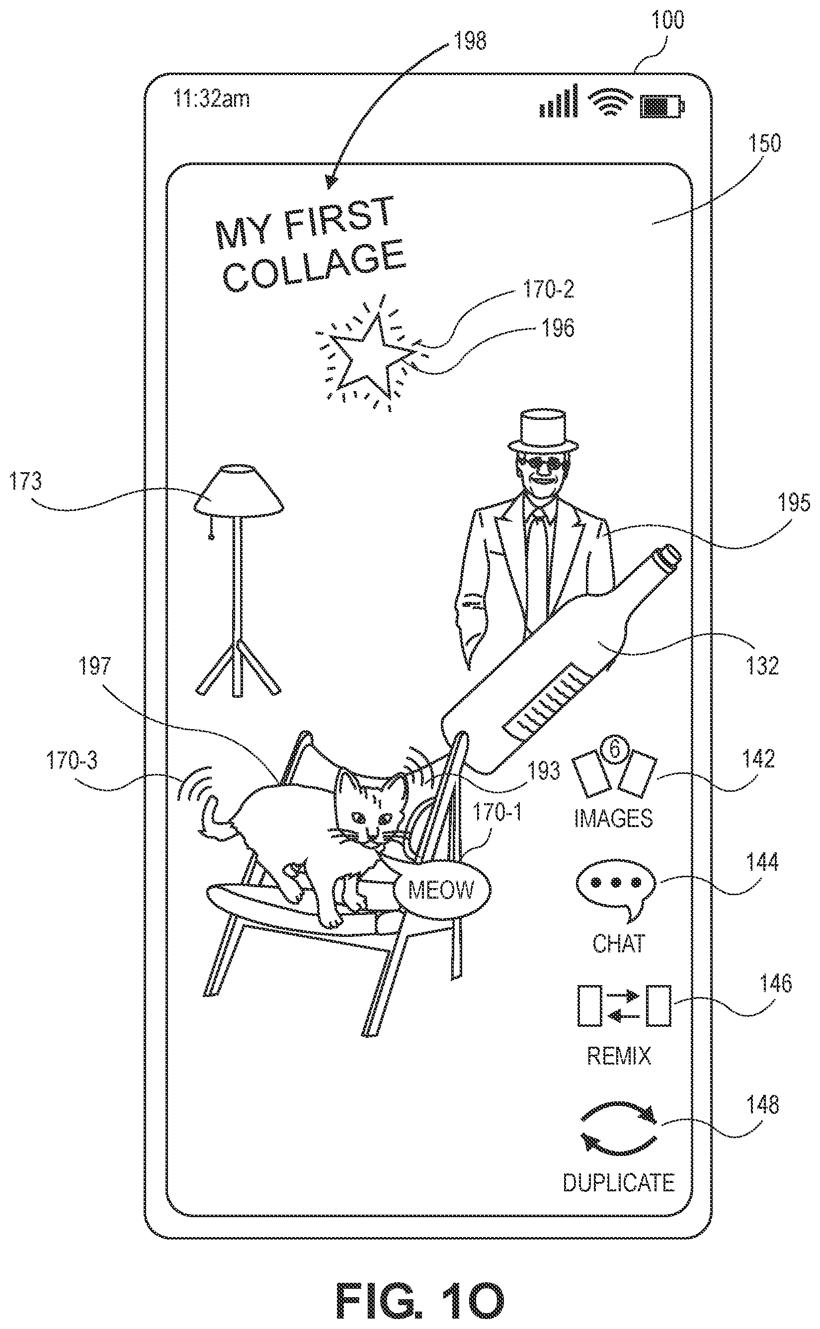 Patent US12322009 Figure 15 – Extracted image segments collage