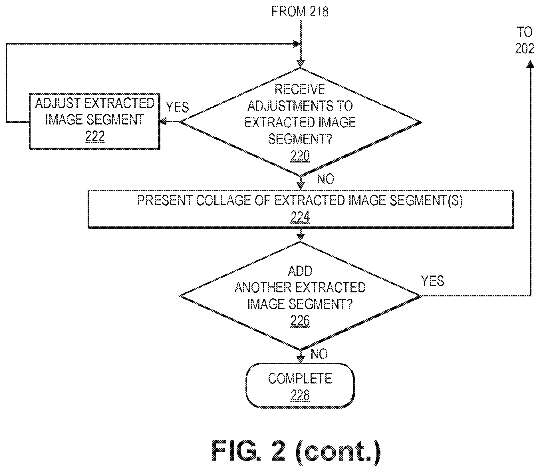 Patent US12322009 Figure 17 – Extracted image segments collage