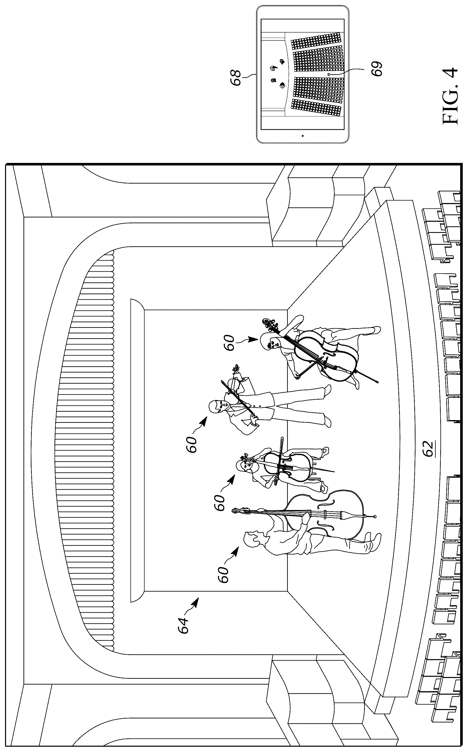Patent US12322014 Figure 4 – Interactive virtual reality broadcast systems and methods