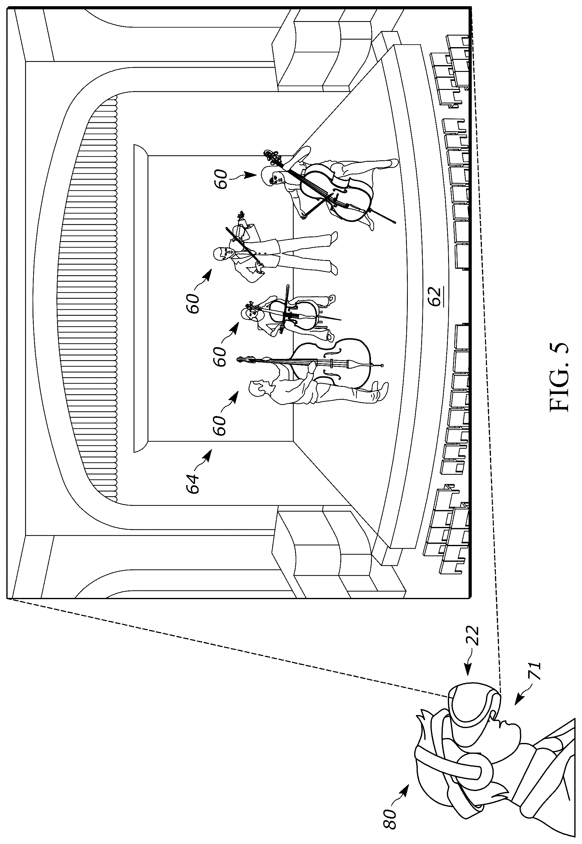 Patent US12322014 Figure 5 – Interactive virtual reality broadcast systems and methods