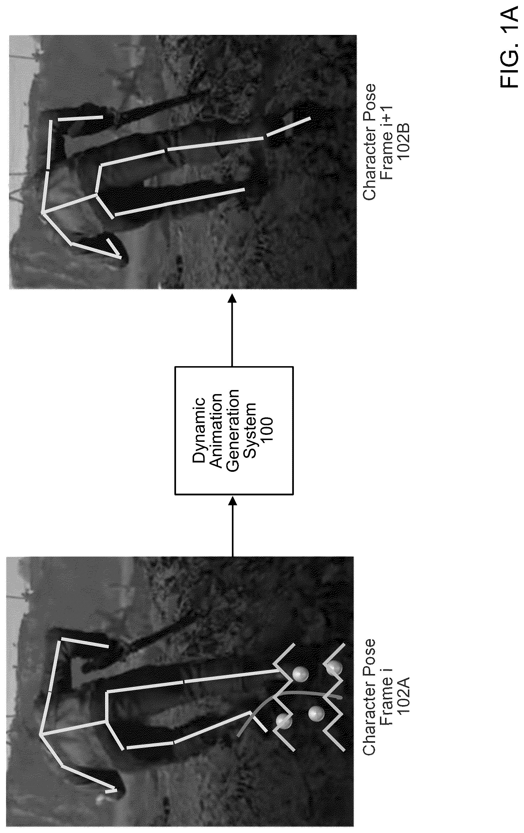 Patent US12322015 — Dynamic locomotion adaptation in runtime generated environments — Figure 1