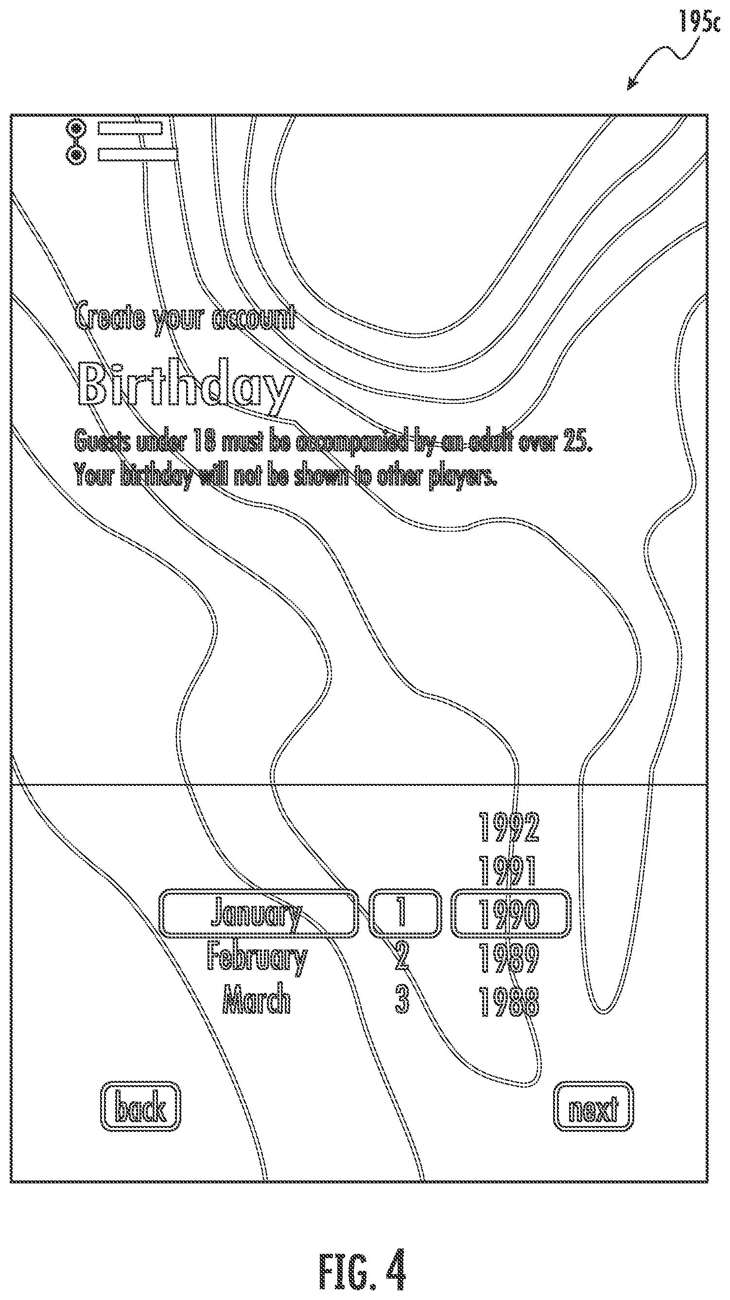 Patent US12322019 Figure 4 – Systems and methods for providing physical challenge games