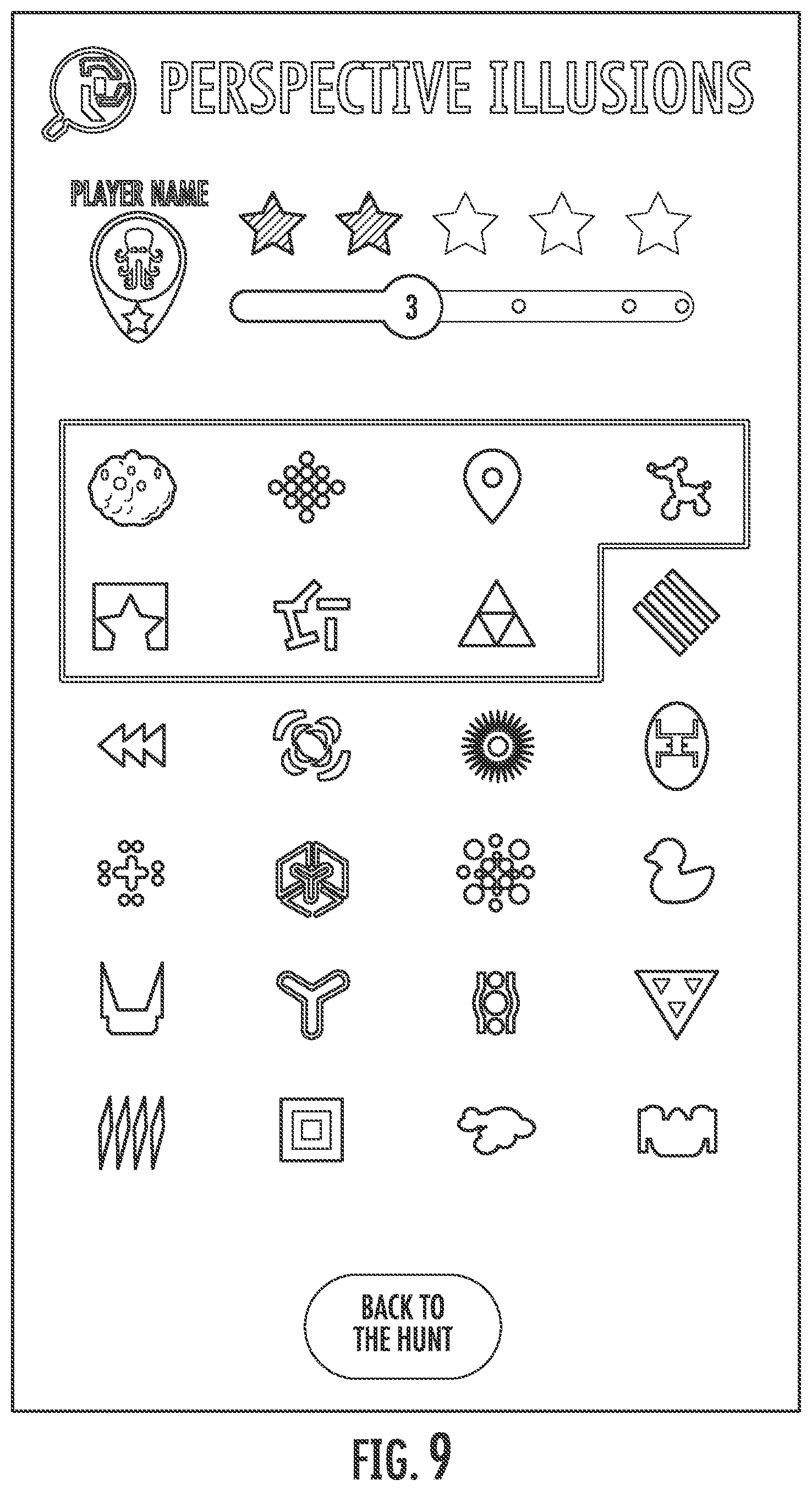 Patent US12322019 Figure 9 – Systems and methods for providing physical challenge games