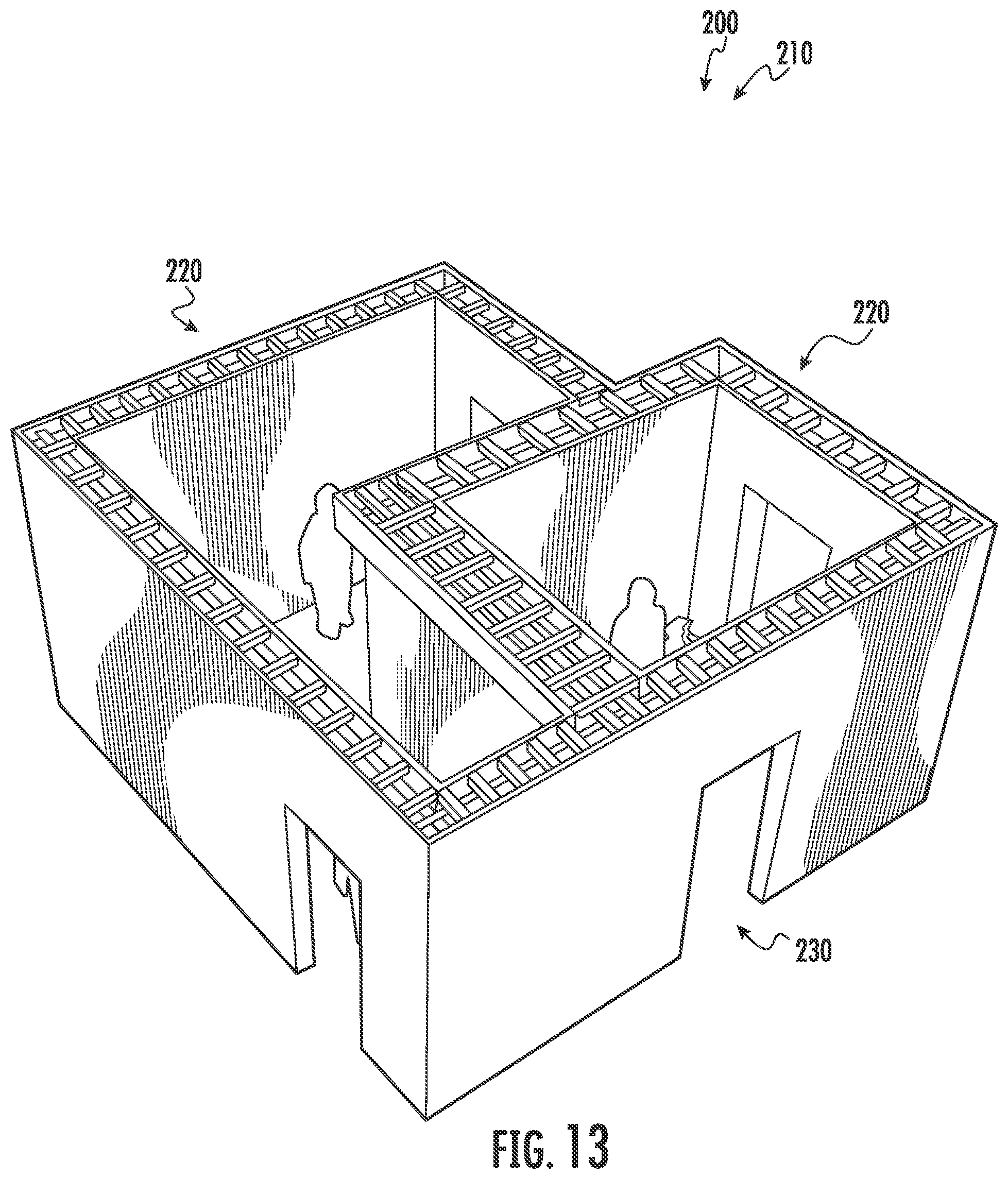 Patent US12322019 Figure 13 – Systems and methods for providing physical challenge games