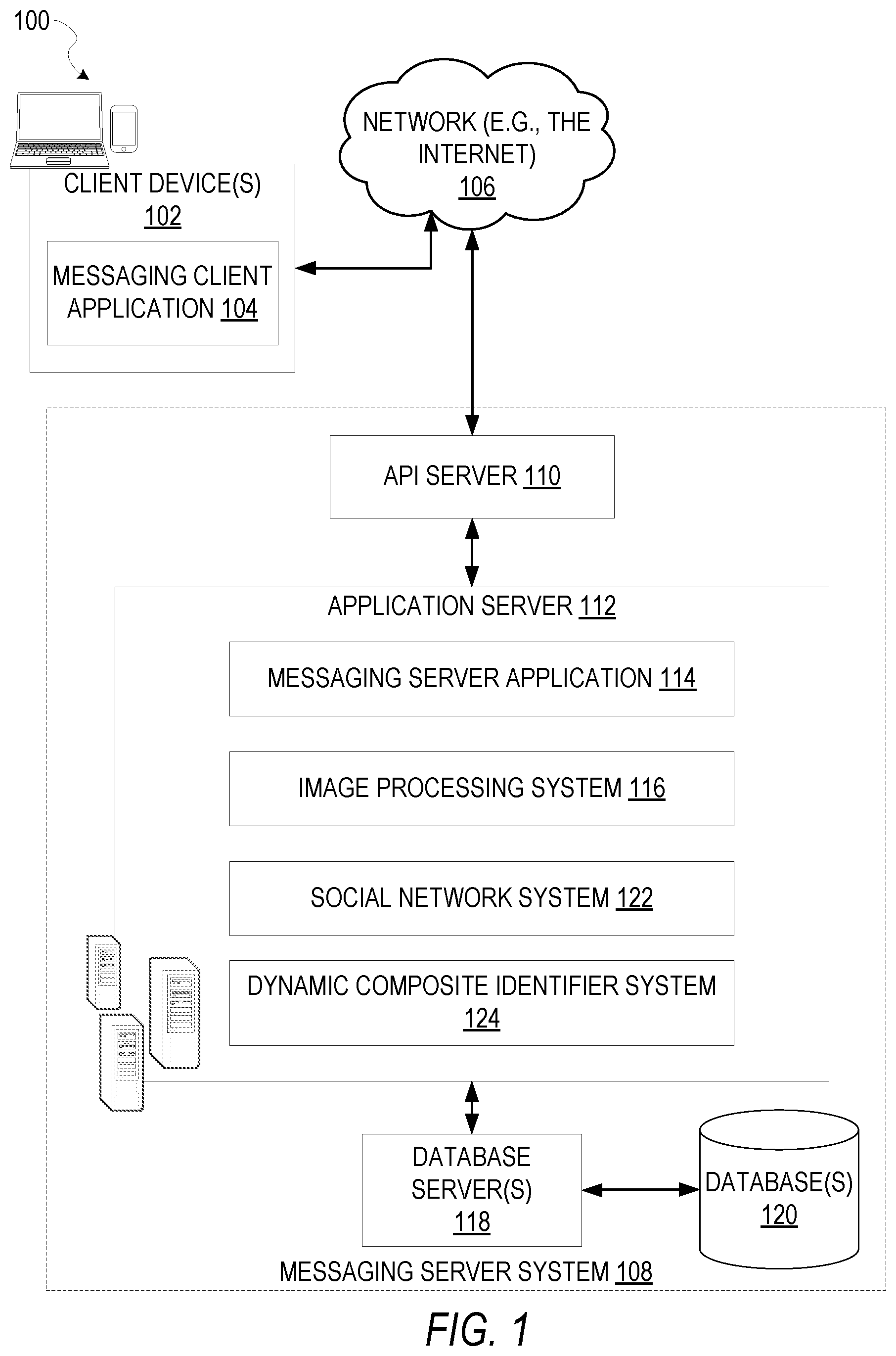 Patent US12322021 Figure 1 – Dynamic composite user identifier