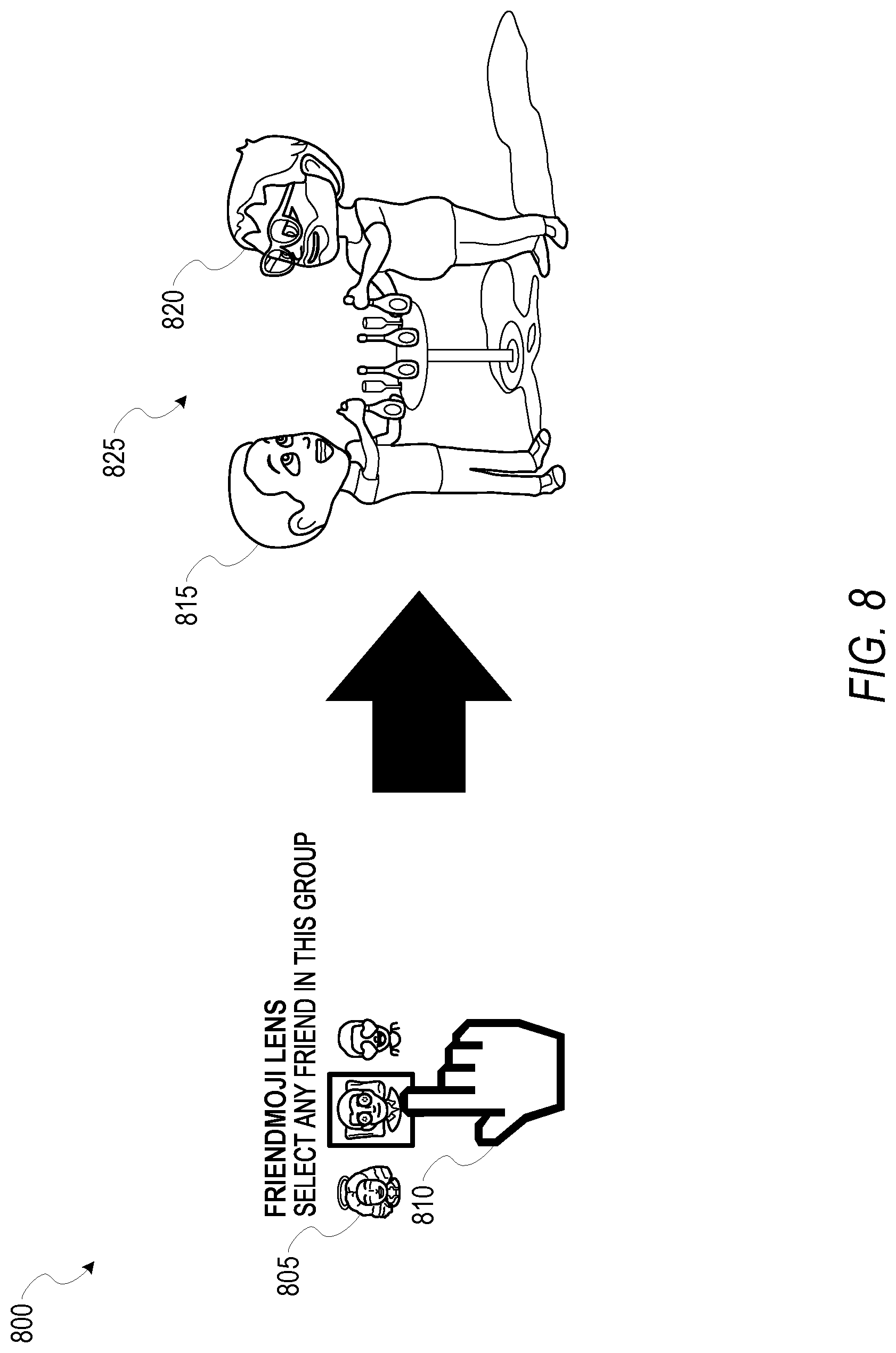 Patent US12322021 Figure 8 – Dynamic composite user identifier