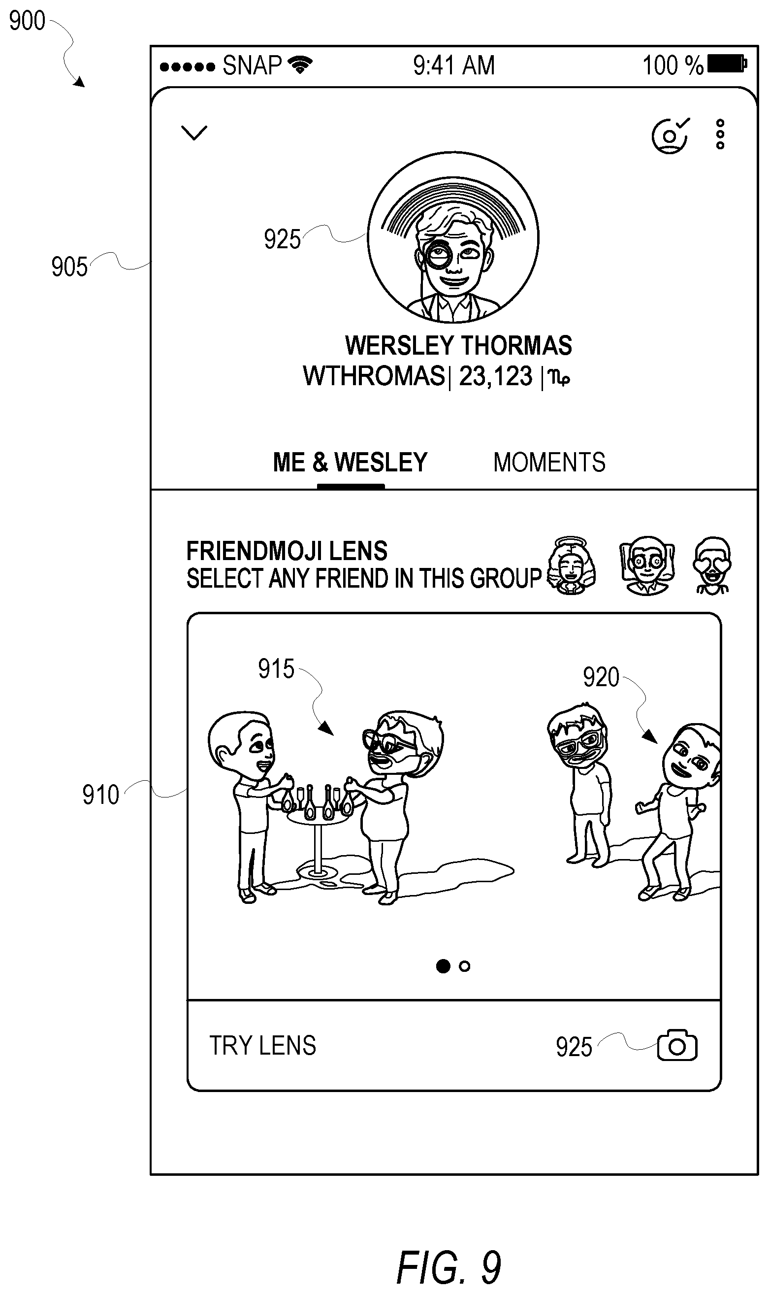 Patent US12322021 Figure 9 – Dynamic composite user identifier
