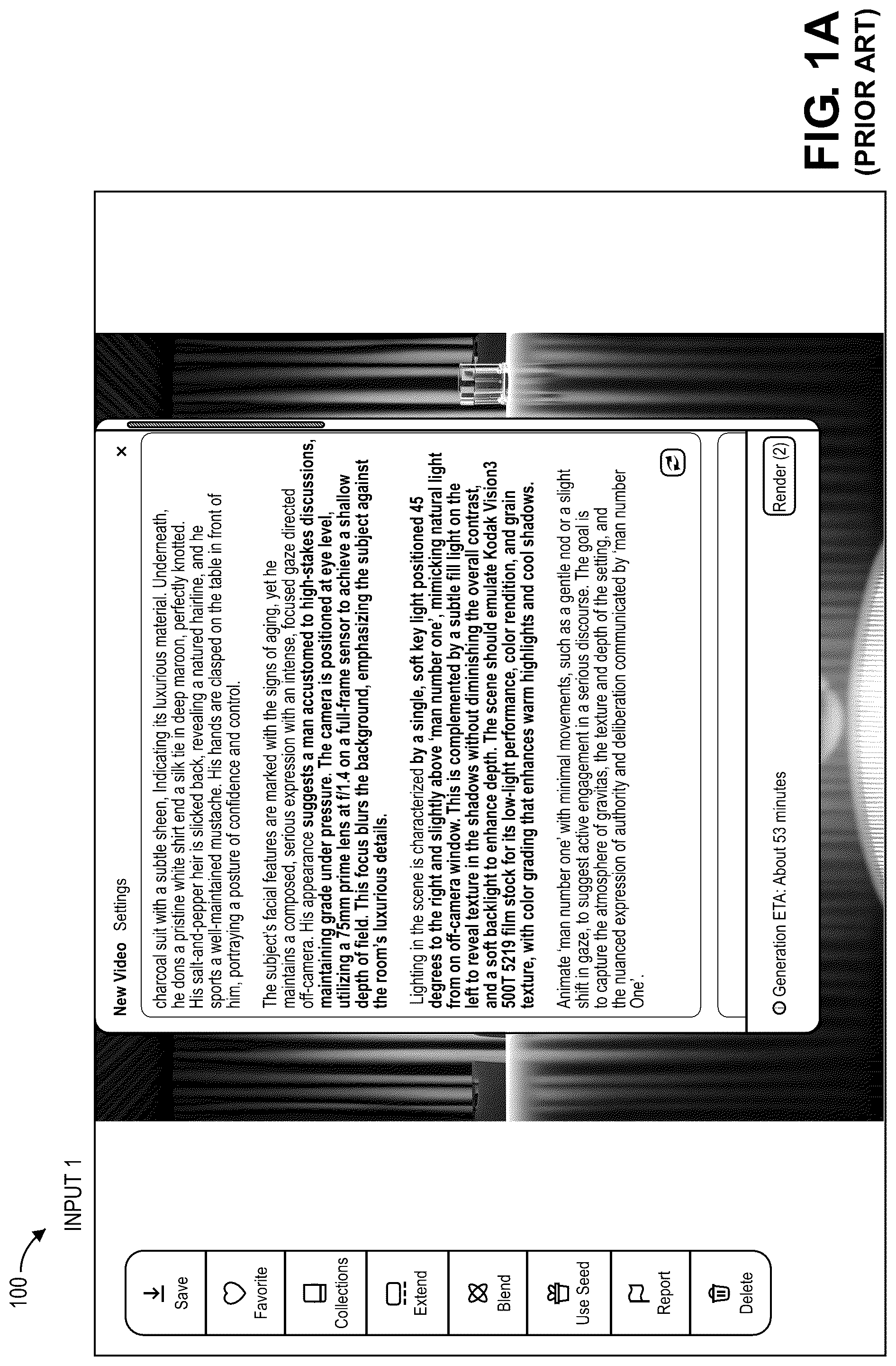 Patent US12322036 Figure 1 – Lidar data utilization for AI model training in filmmaking