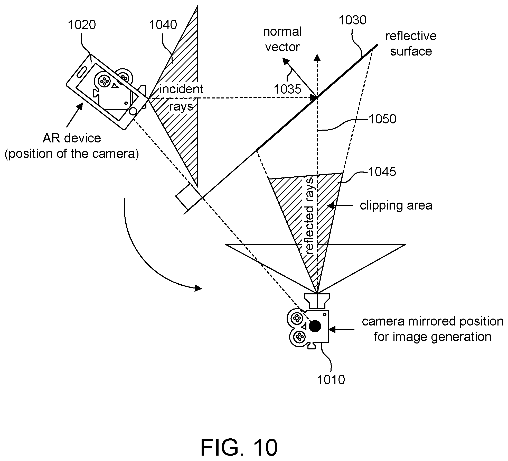 Patent US12322037 Figure 9 – System and method for real-time ray tracing in a 3D environment