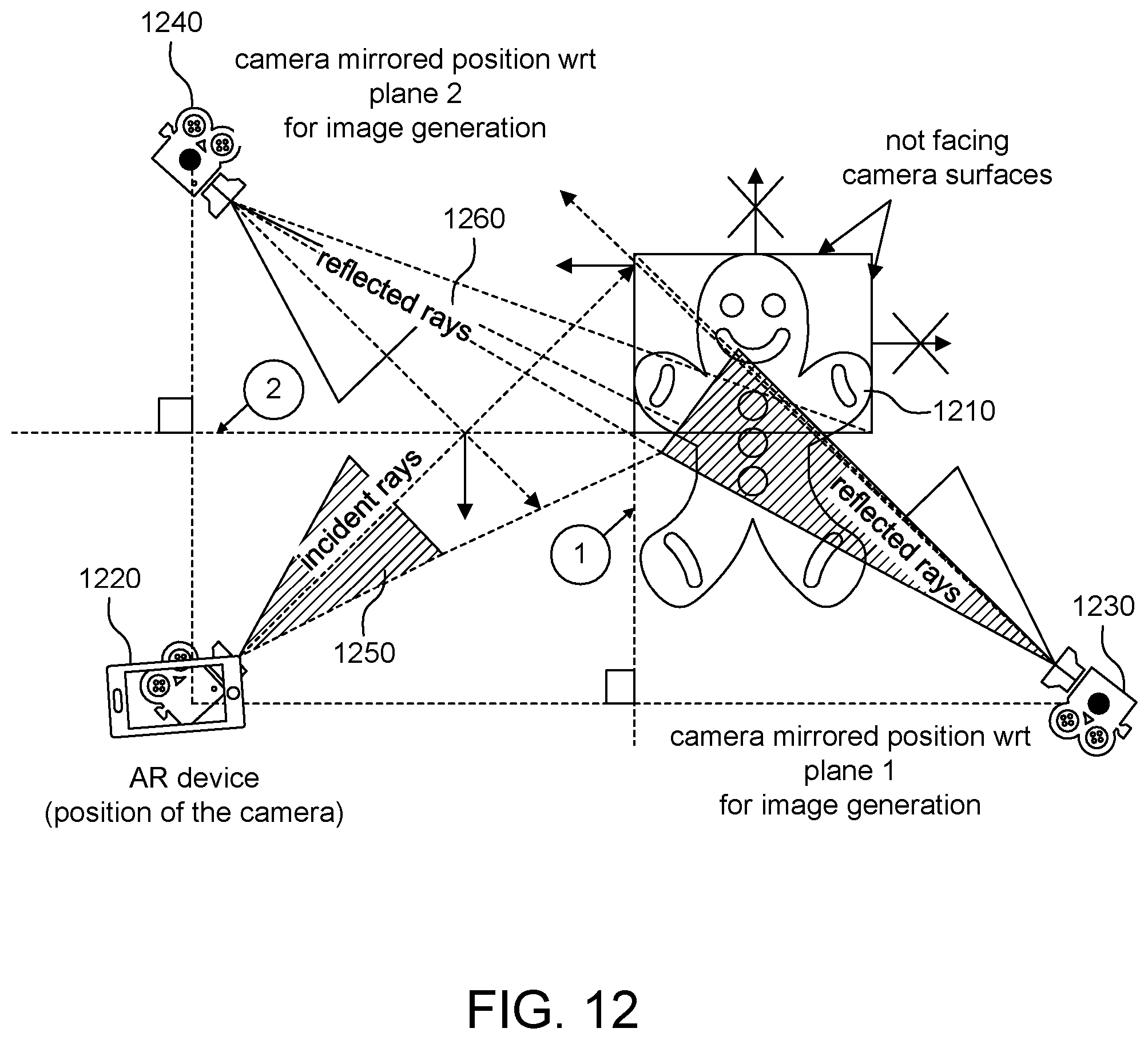 Patent US12322037 Figure 11 – System and method for real-time ray tracing in a 3D environment