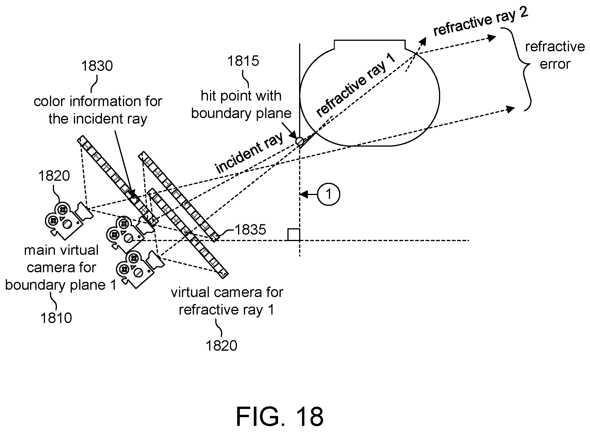 Patent US12322037 Figure 17 – System and method for real-time ray tracing in a 3D environment