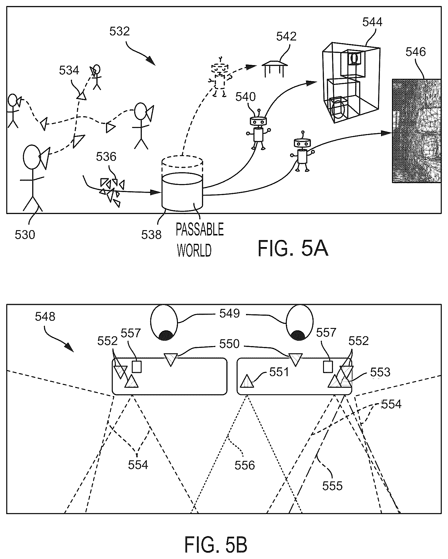 Patent US12322041 Figure 5 – Cross reality system with WiFi/GPS based map merge