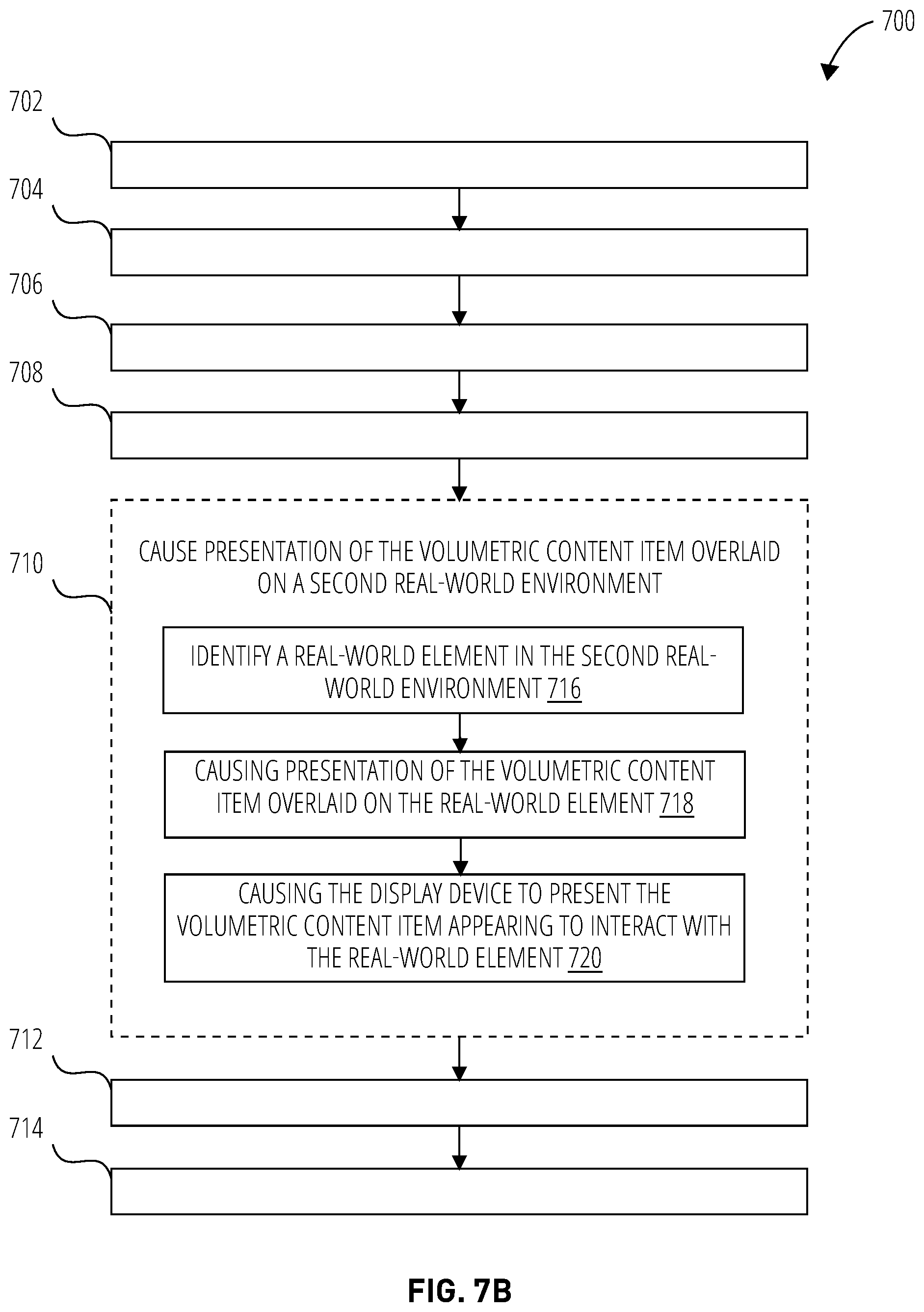 Patent US12322052 Figure 12 – Mixing and matching volumetric contents for new augmented reality experiences