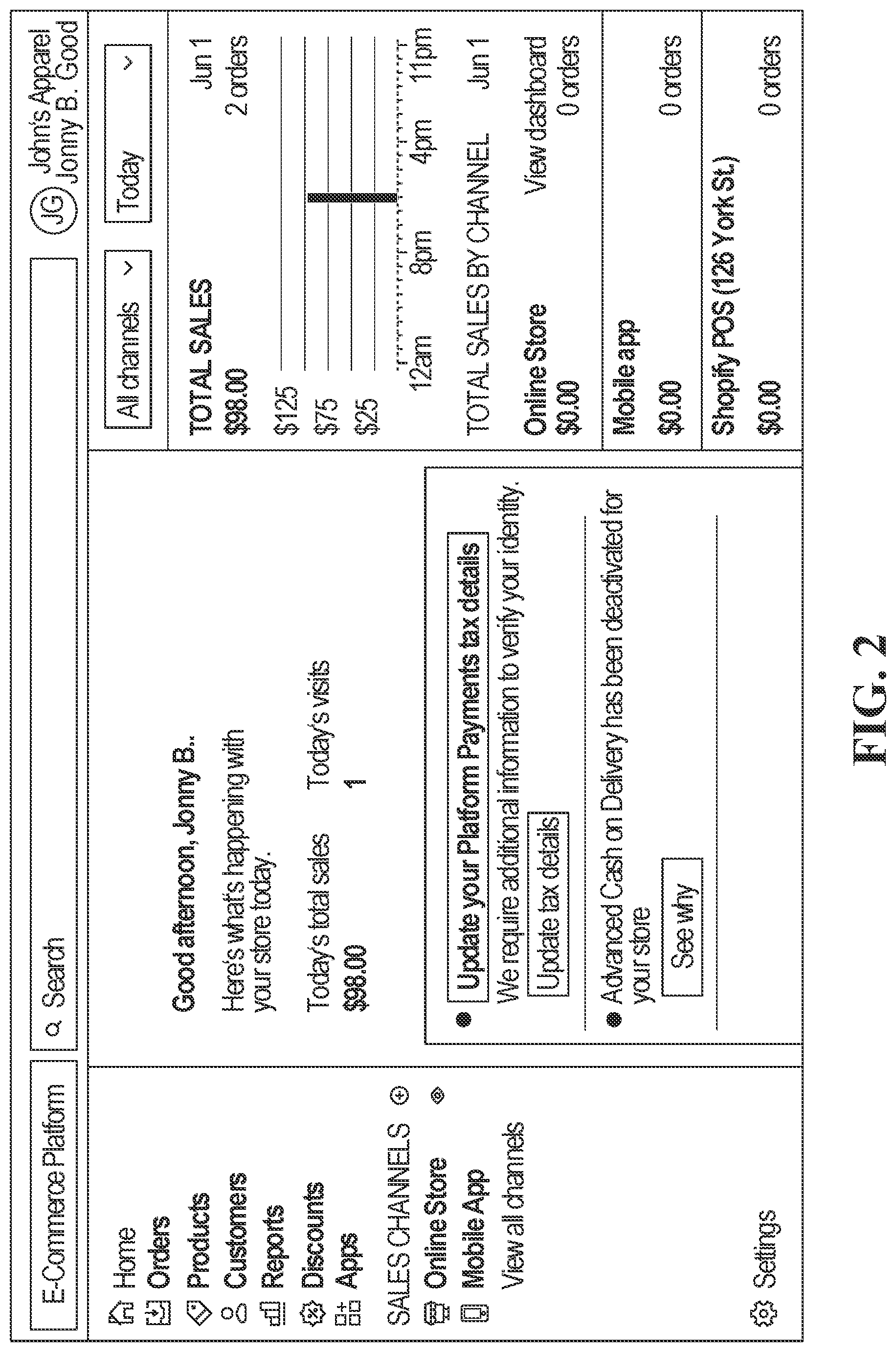 Patent US12322055 Figure 2 – Systems and methods for generating augmented reality content based on distorted three-dimensional models