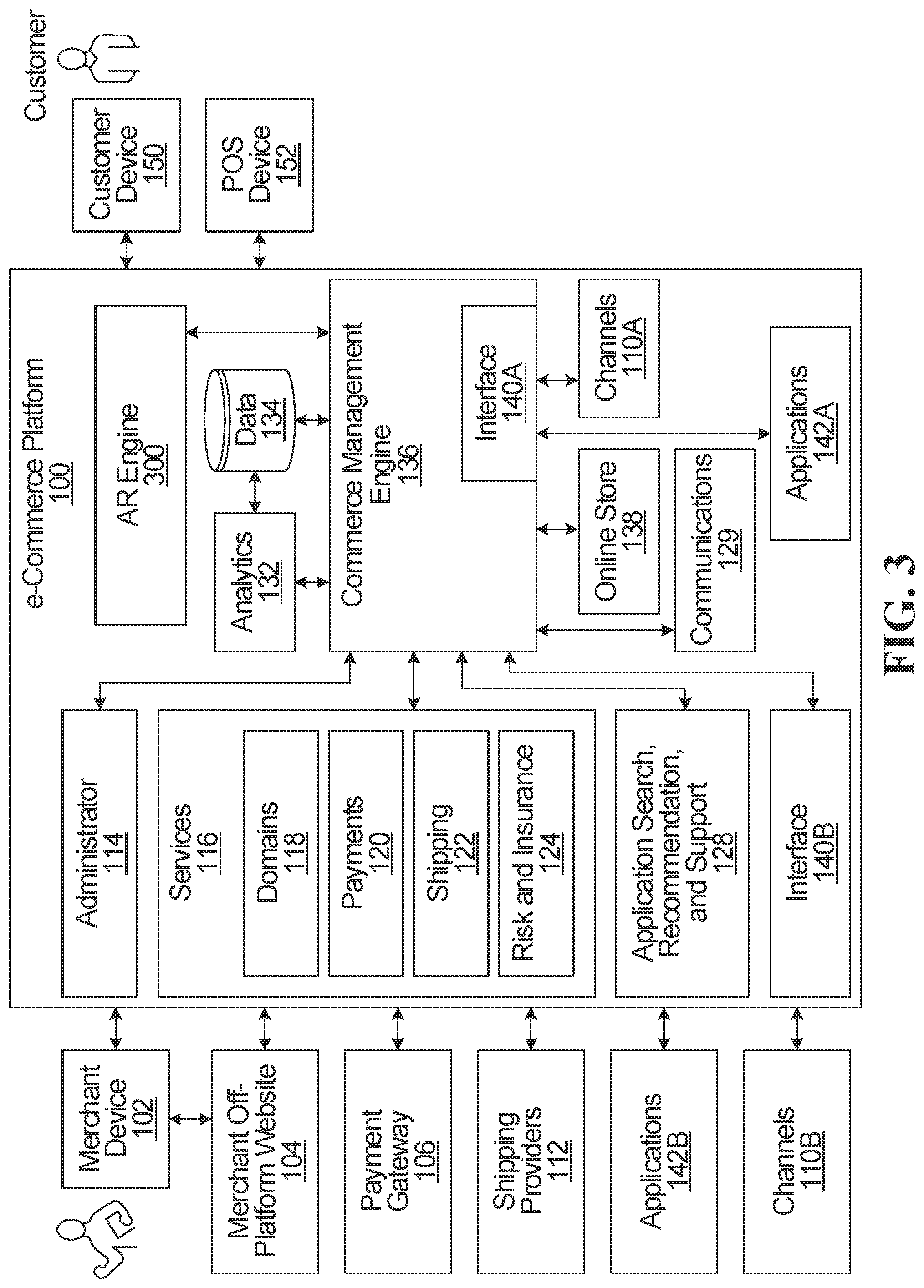 Patent US12322055 Figure 3 – Systems and methods for generating augmented reality content based on distorted three-dimensional models