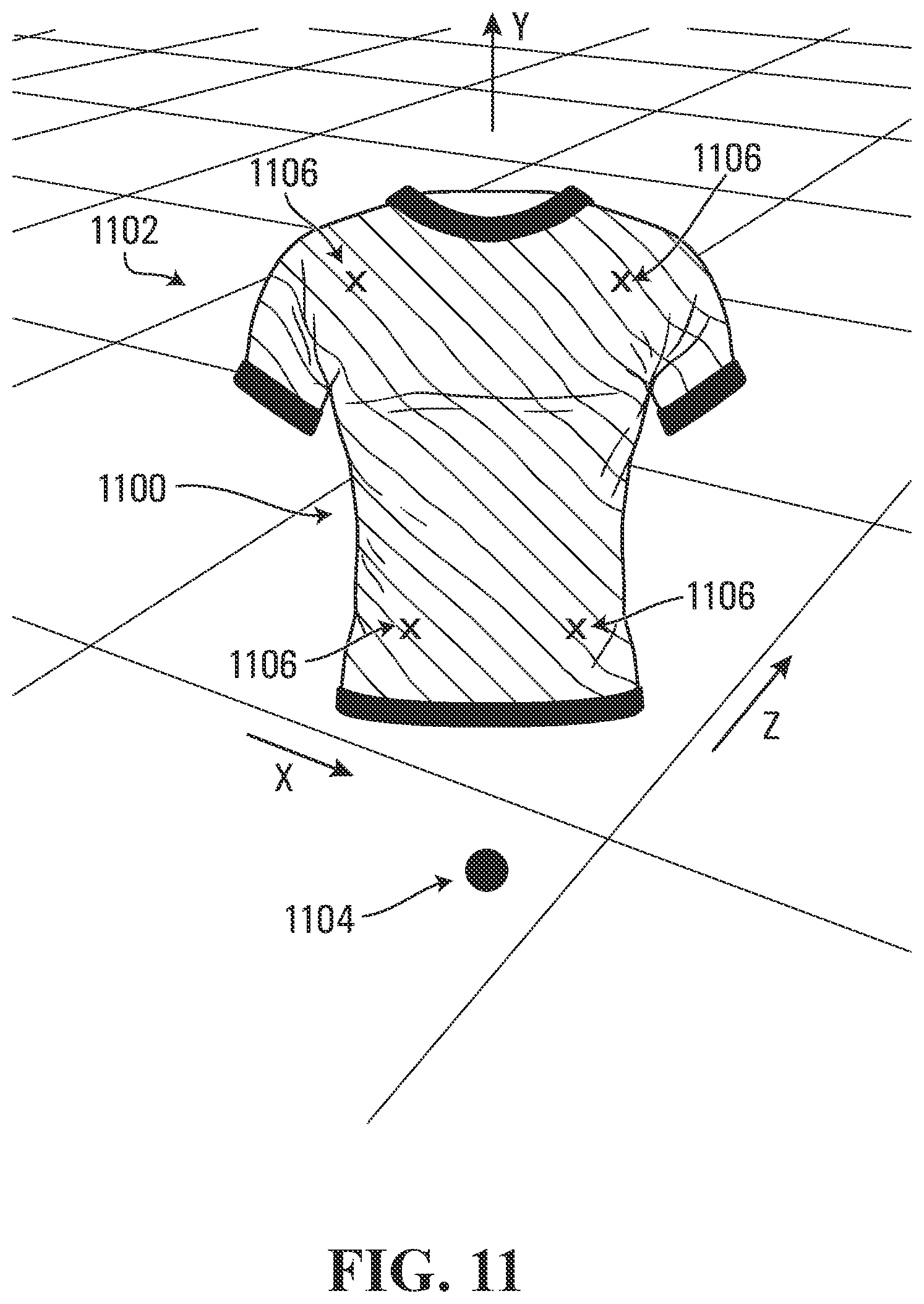 Patent US12322055 Figure 9 – Systems and methods for generating augmented reality content based on distorted three-dimensional models