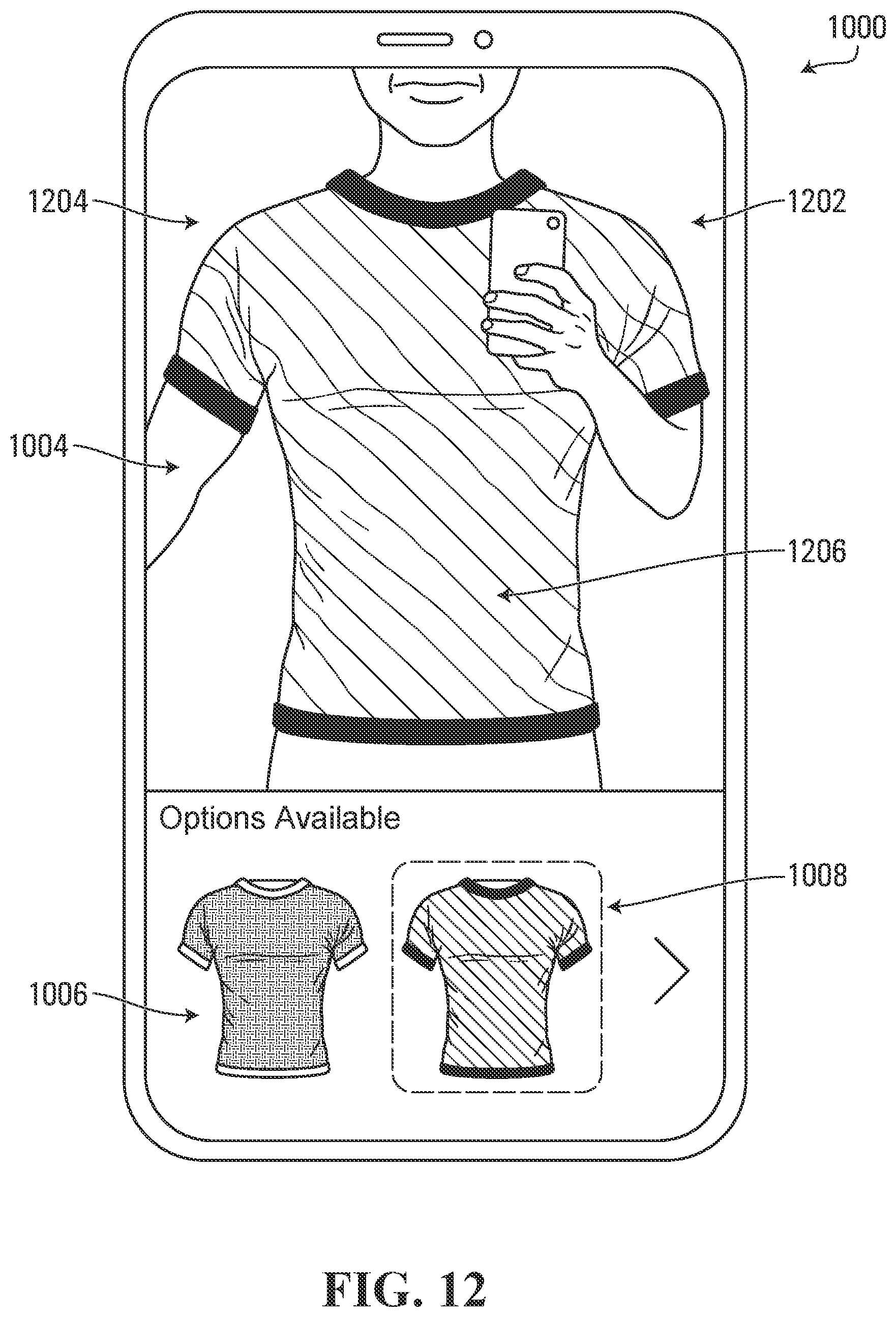 Patent US12322055 Figure 10 – Systems and methods for generating augmented reality content based on distorted three-dimensional models