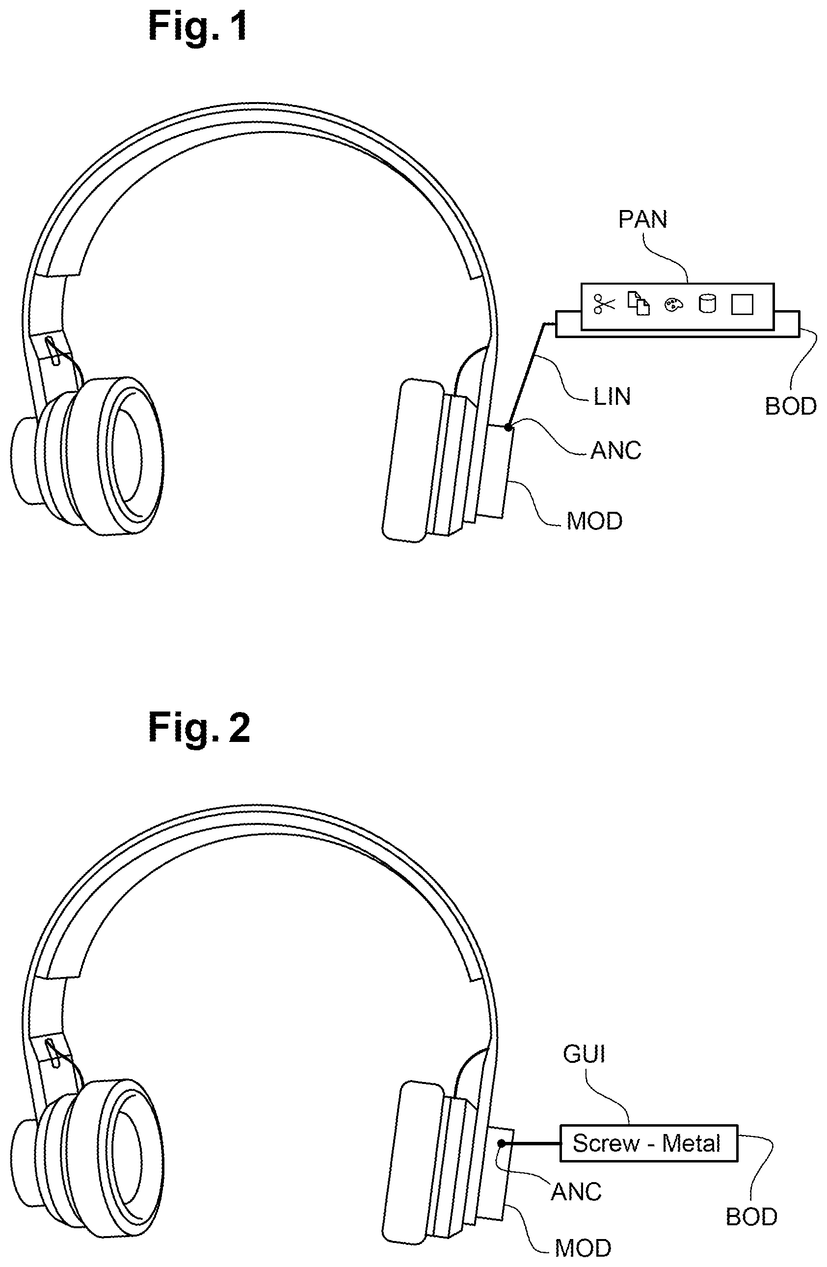 Patent US12322060 — Method for duplicating a graphical user interface (GUI) element in a 3D scene — Figure 1