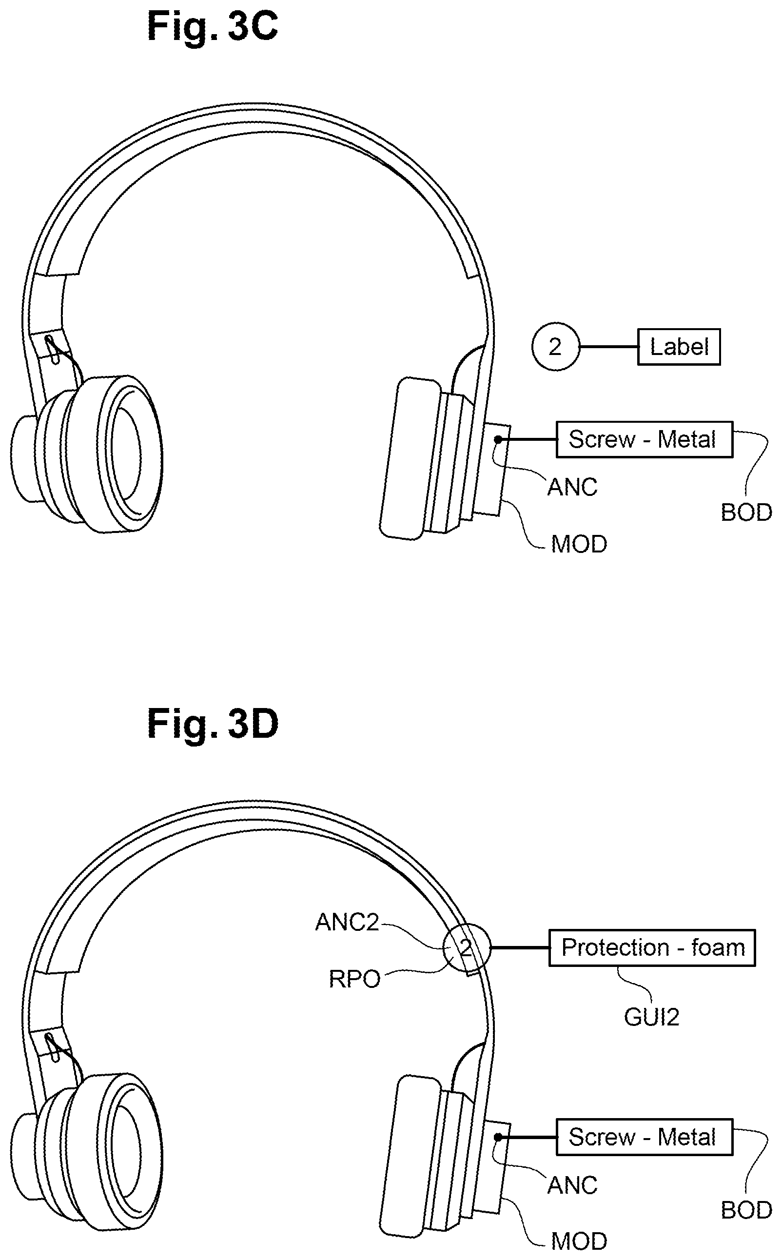 Patent US12322060 Figure 3 – Method for duplicating a graphical user interface (GUI) element in a 3D scene