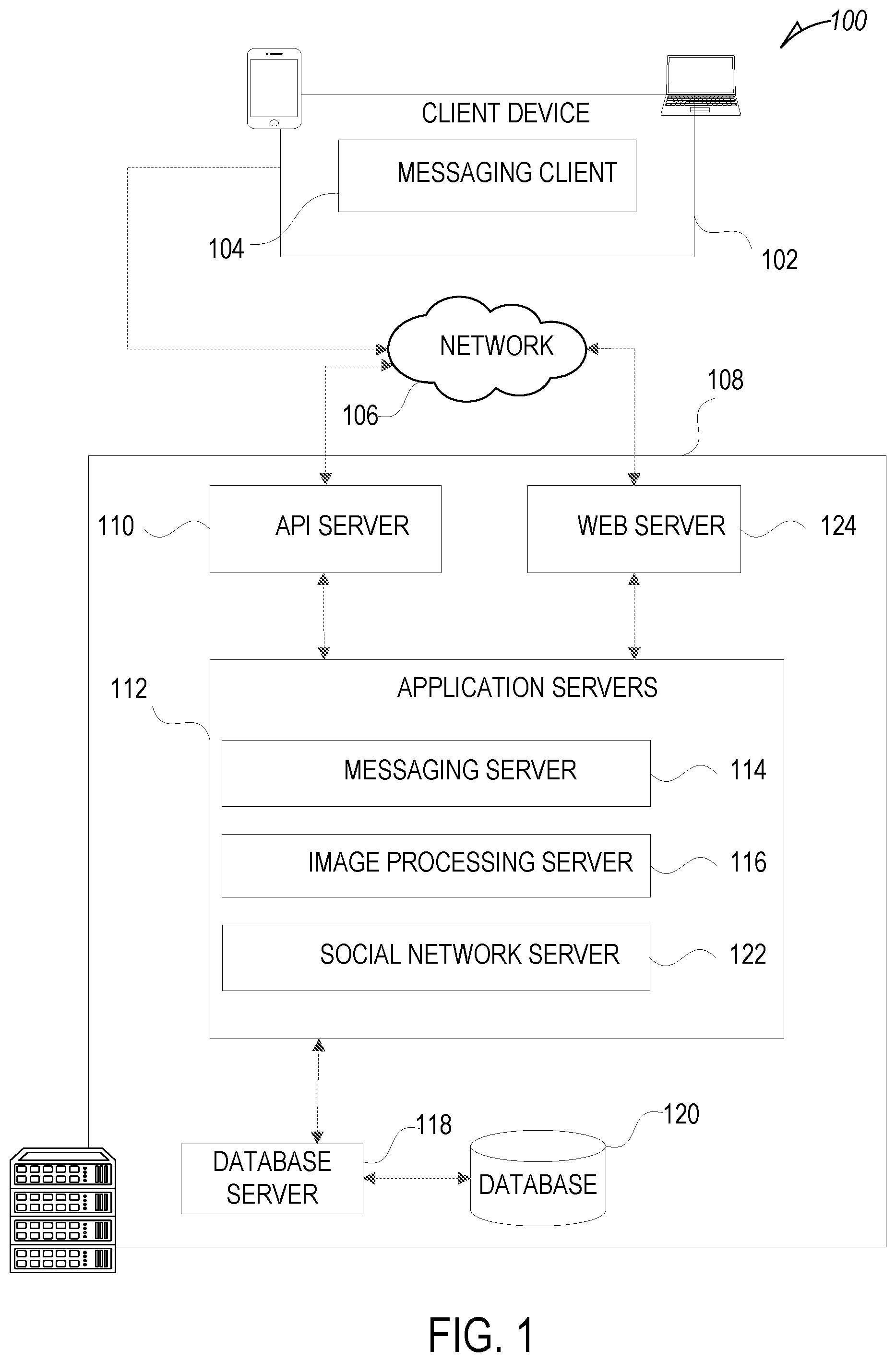Patent US12322061 Figure 1 – Using portrait images in augmented reality components