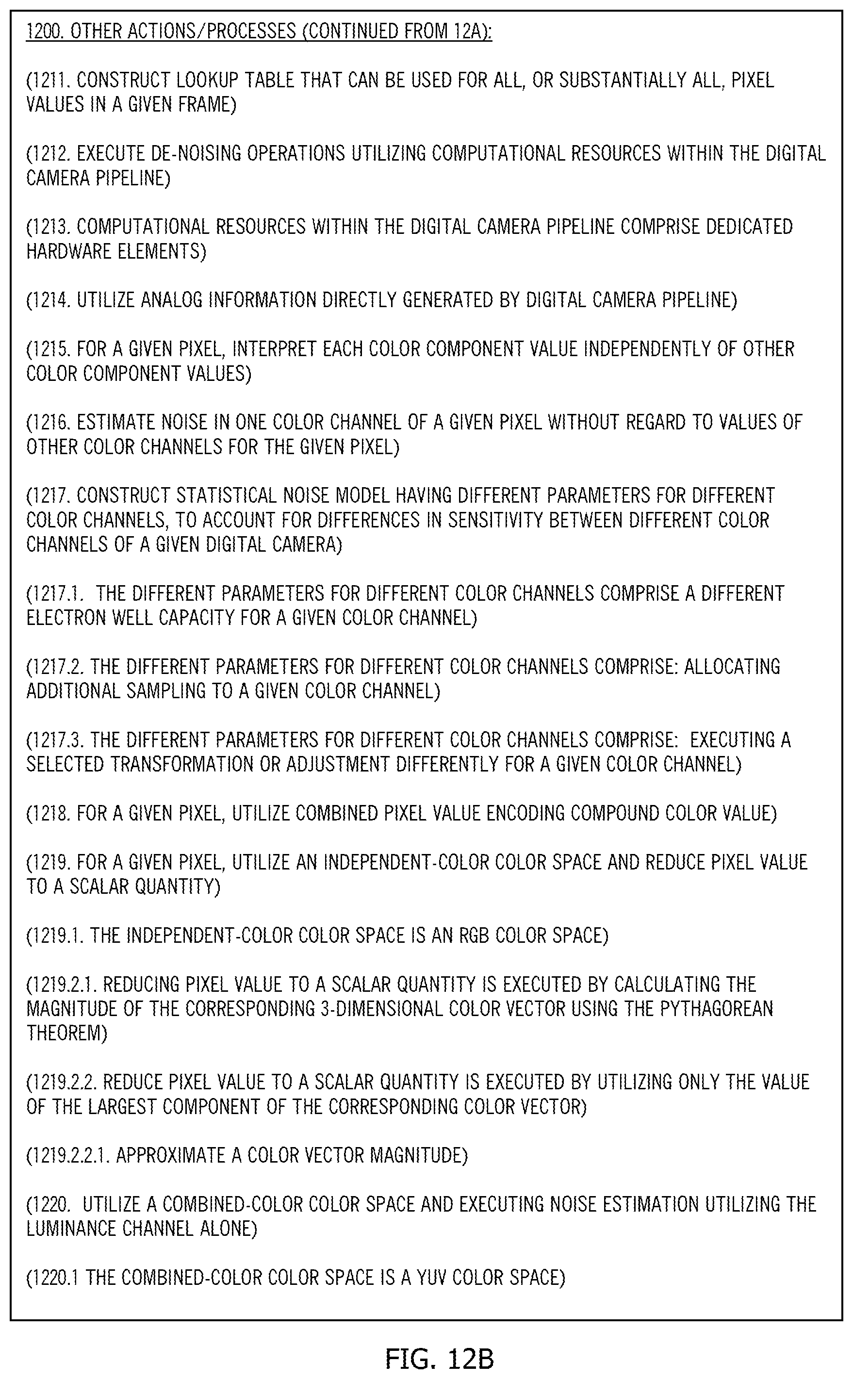 Patent US12322071 Figure 13 – Temporal de-noising