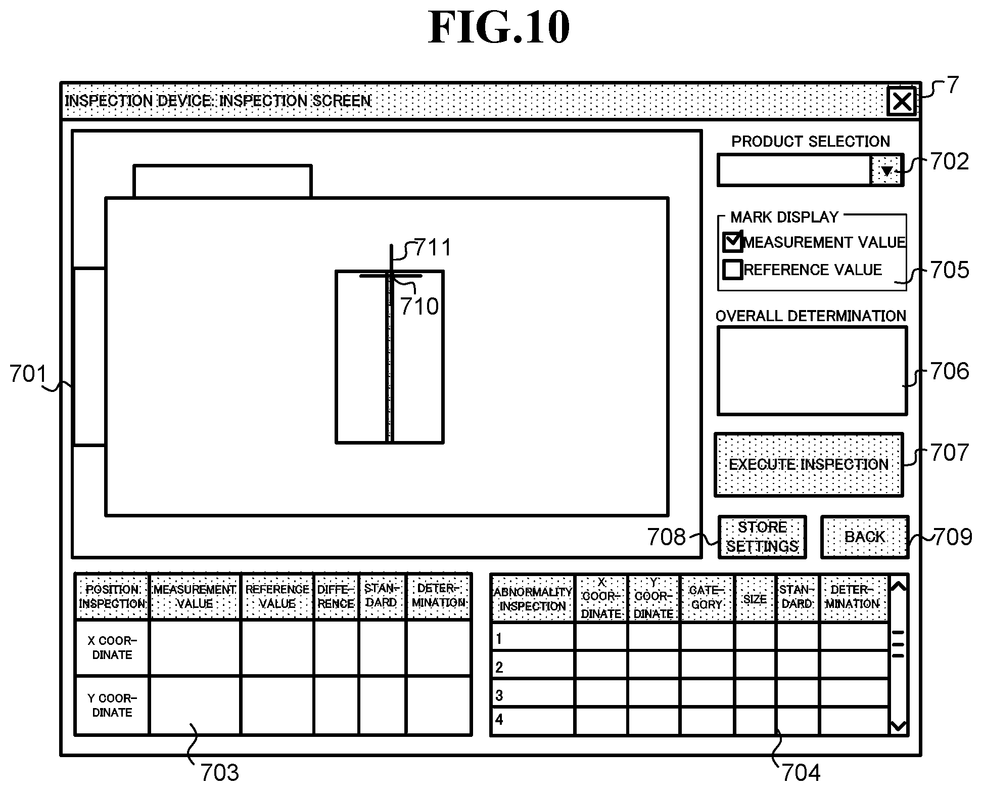 Patent US12322079 Figure 14 – Inspection device, inspection method, and recording medium for inspecting an inspection target with machine learning