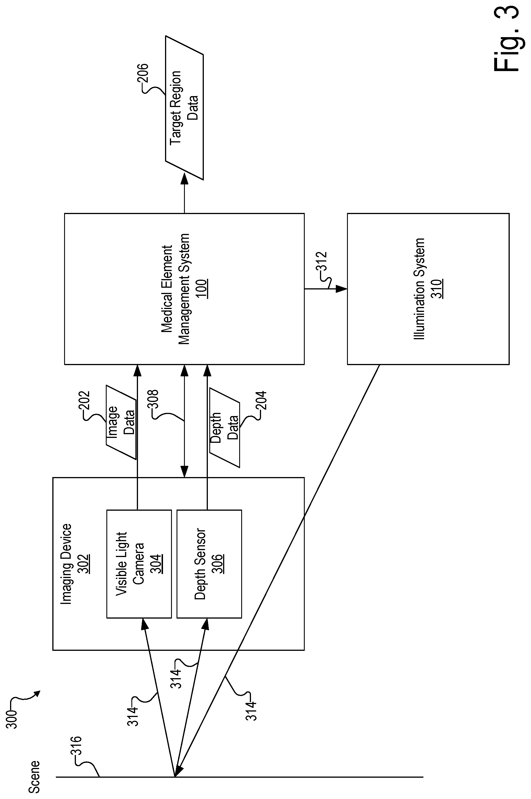 Patent US12322089 Figure 3 – Physical medical element sizing systems and methods