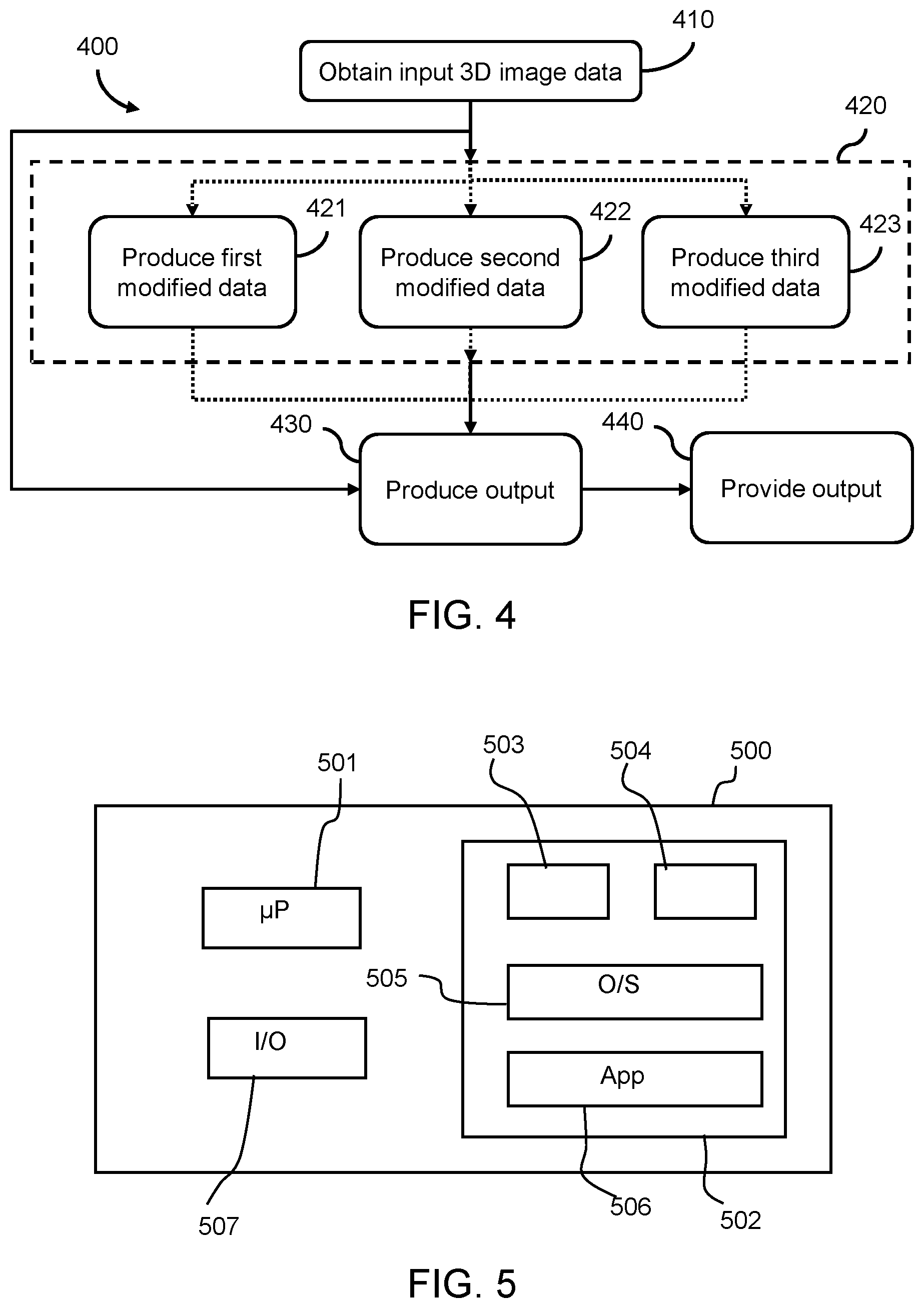 Patent US12322103 Figure 4 – Network architecture for 3D image processing