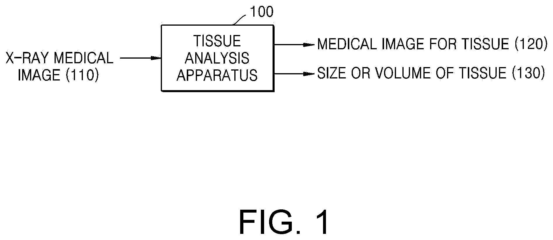 Patent US12322105 — Method for analyzing human tissue on basis of medical image and device thereof — Figure 1