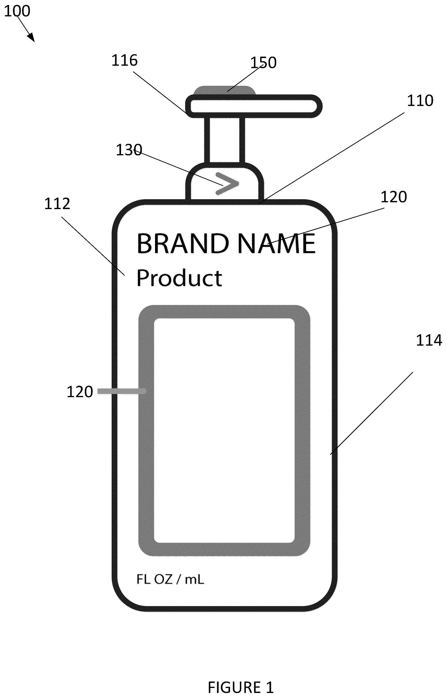 Patent US12322113 Figure 1 – Methods and systems for tactile, touch readable labels on tangible goods