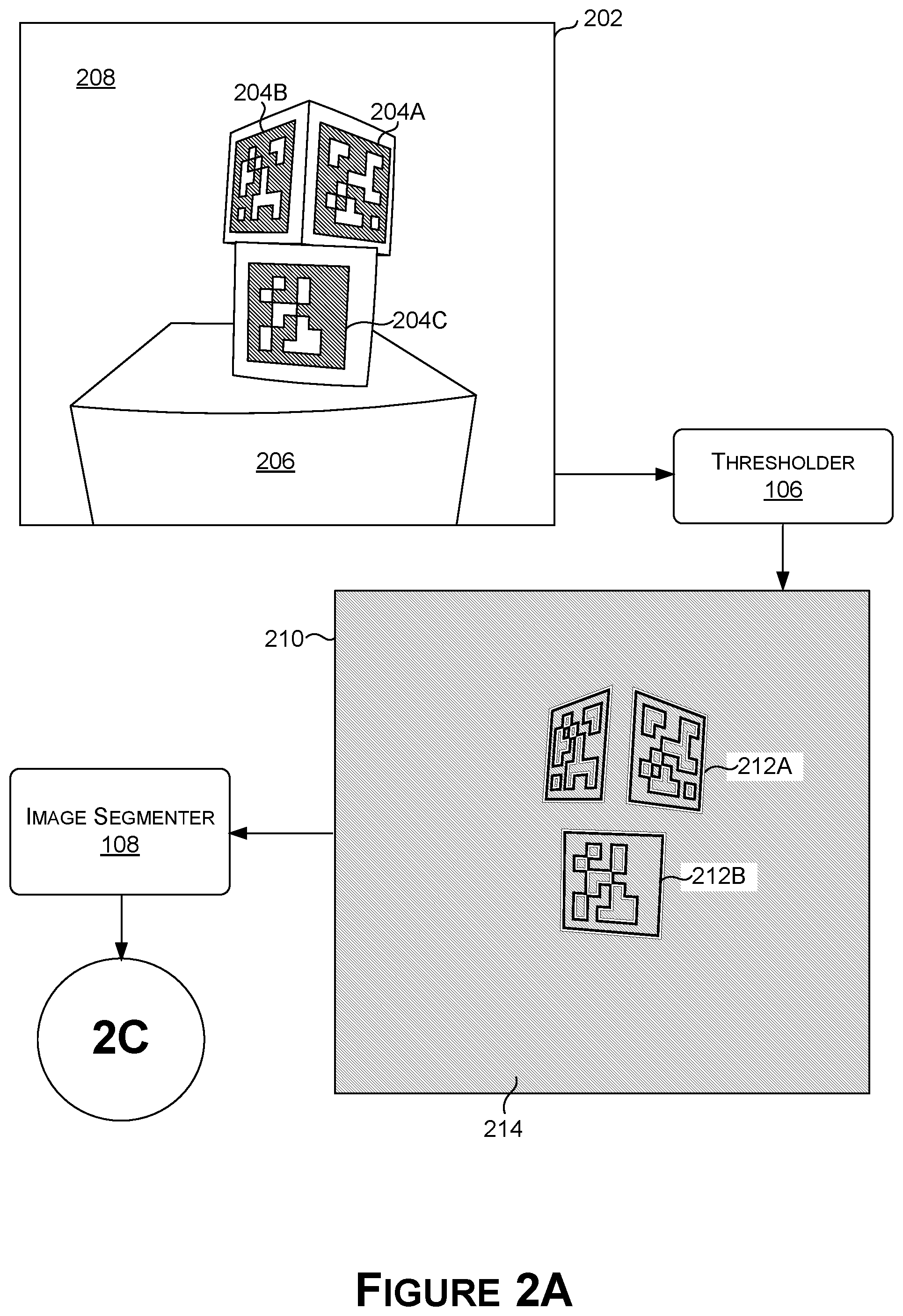 Patent US12322114 Figure 2 – Graphical fiducial marker identification