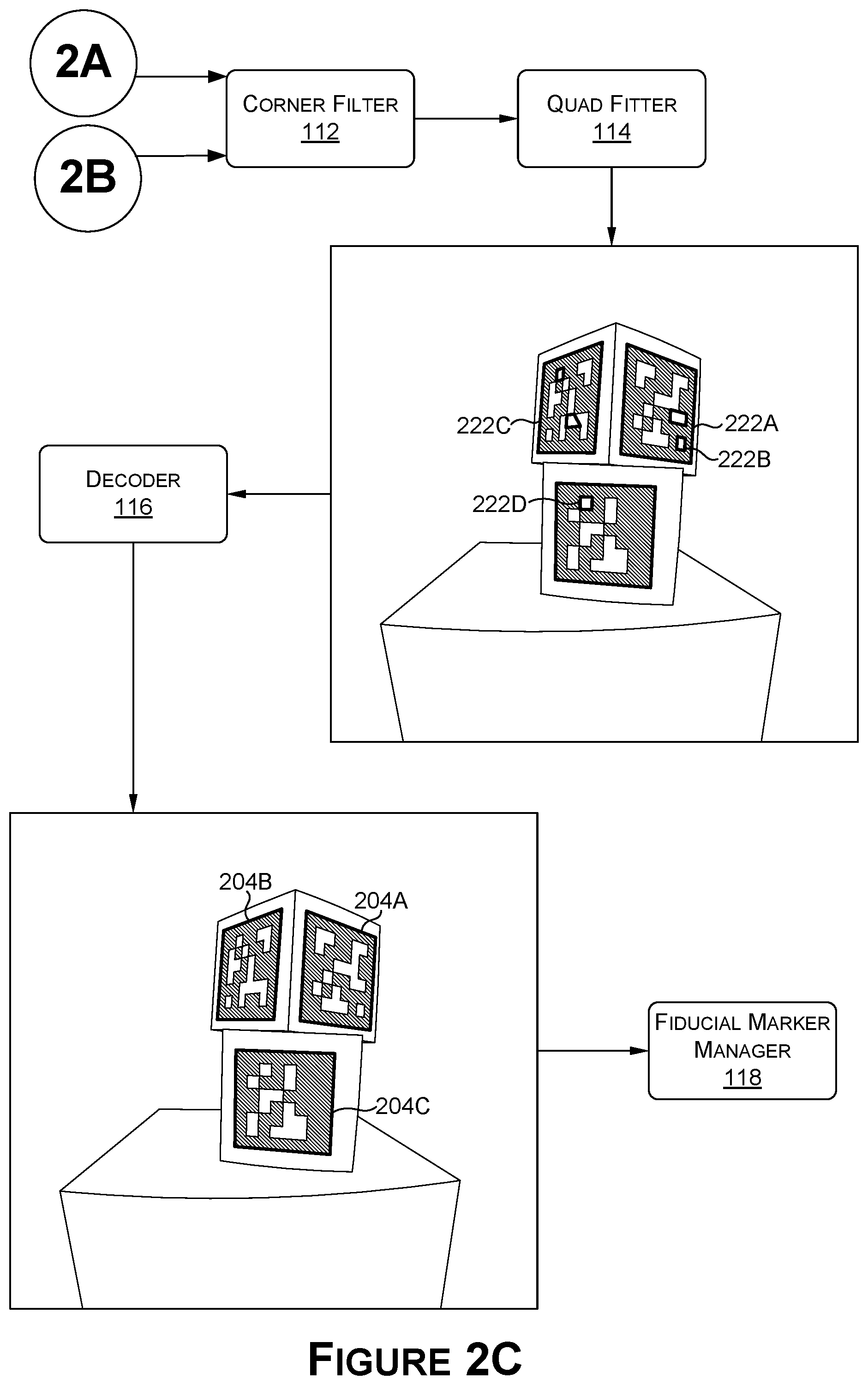 Patent US12322114 Figure 4 – Graphical fiducial marker identification