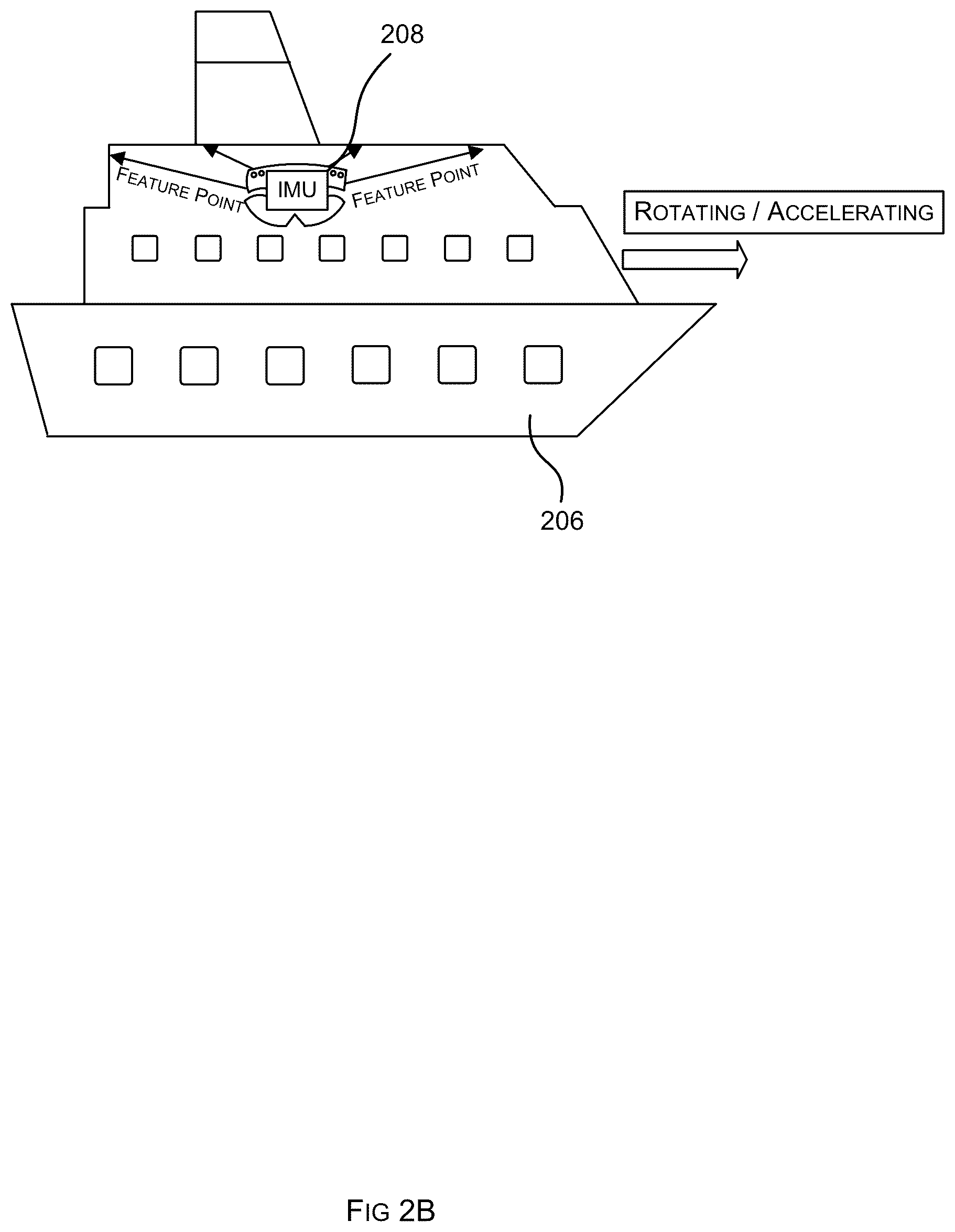 Patent US12322117 Figure 4 – Tracking in a moving platform