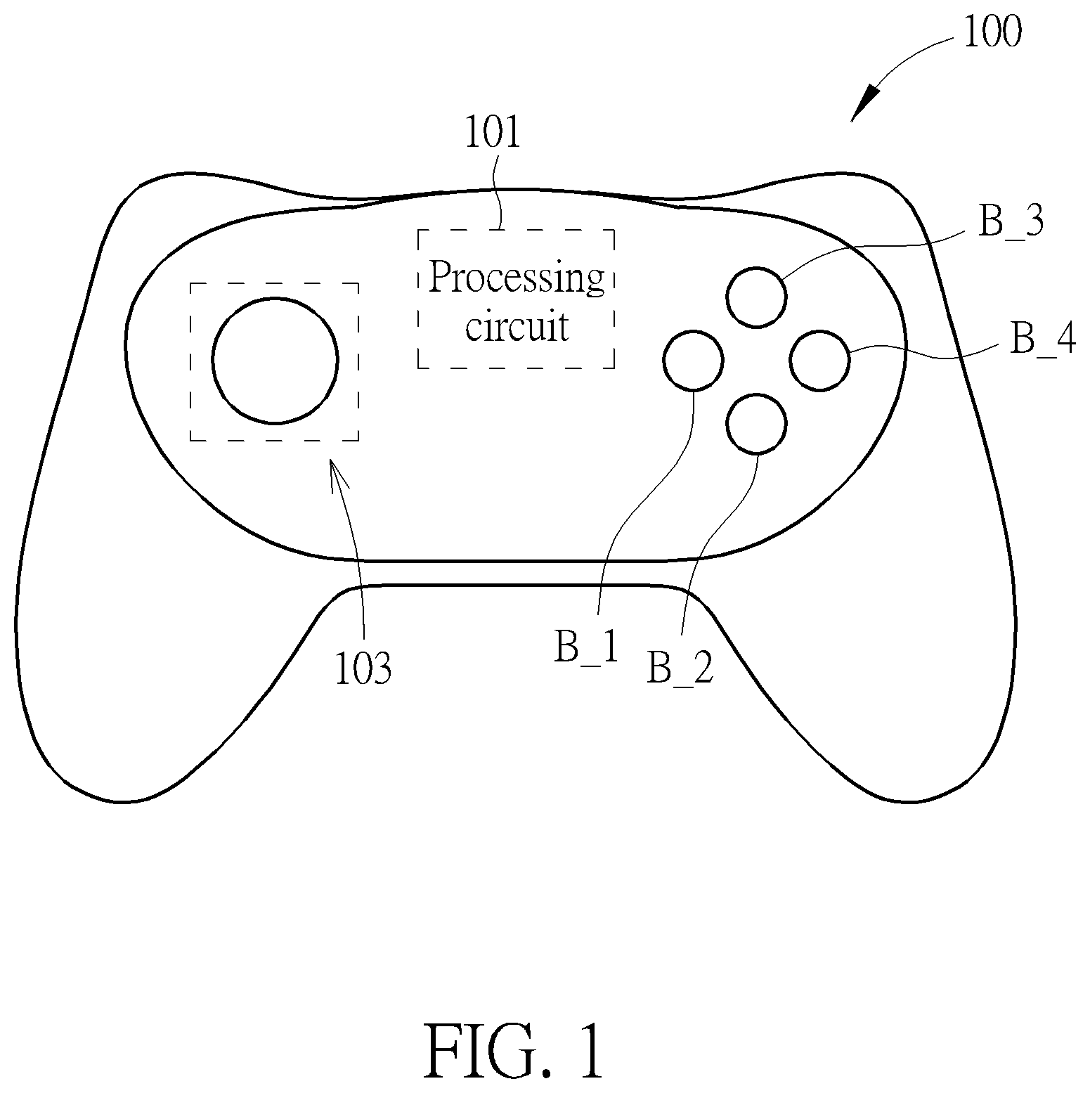 Patent US12322119 Figure 1 – Movement detection method and joystick device which can sensitively detect rotation and translation