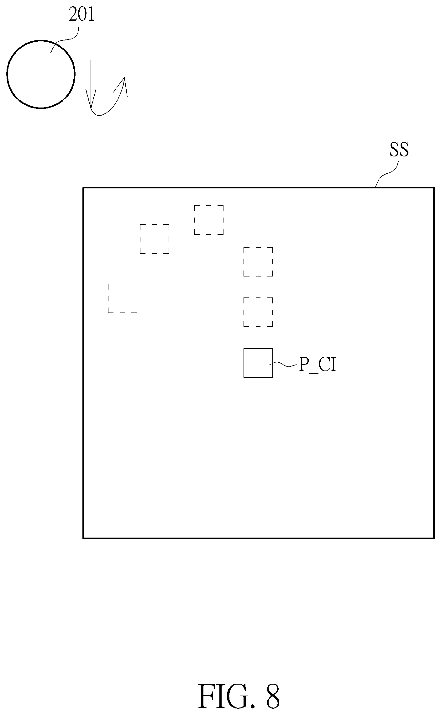 Patent US12322119 Figure 8 – Movement detection method and joystick device which can sensitively detect rotation and translation