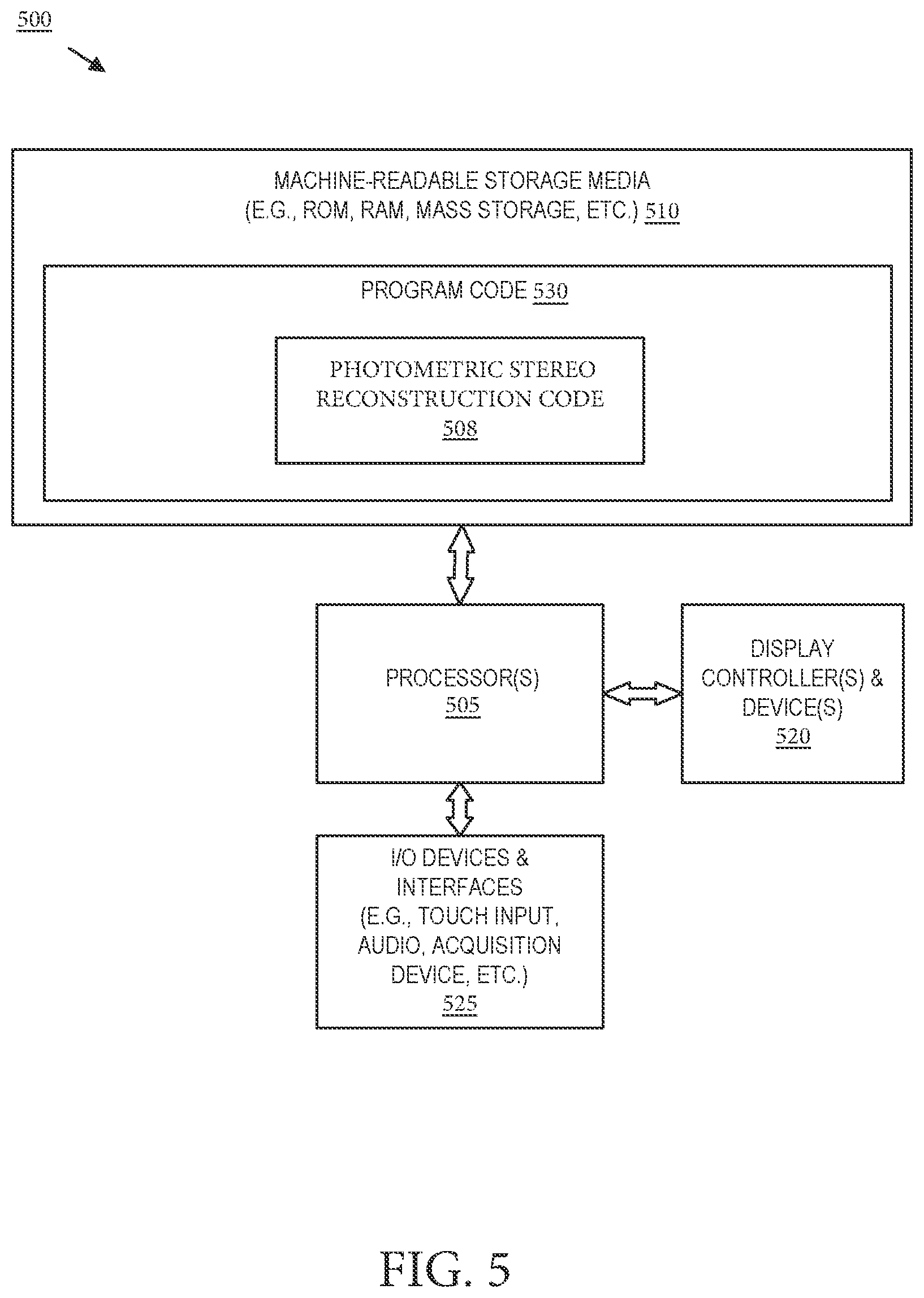 Patent US12322128 Figure 6 – Method, system and apparatus for photometric stereo reconstruction of a surface