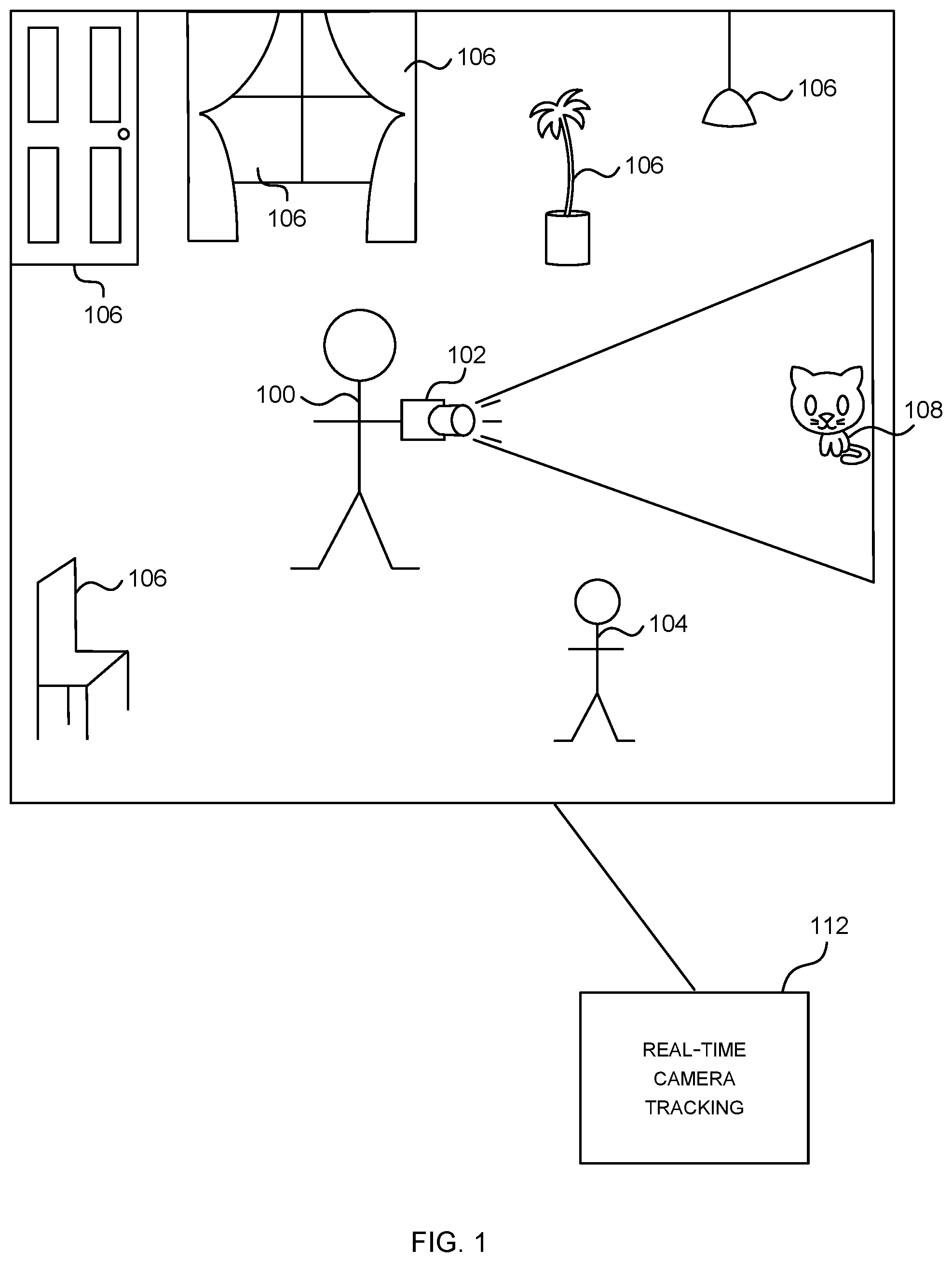 Patent US12322129 Figure 1 – Camera localization