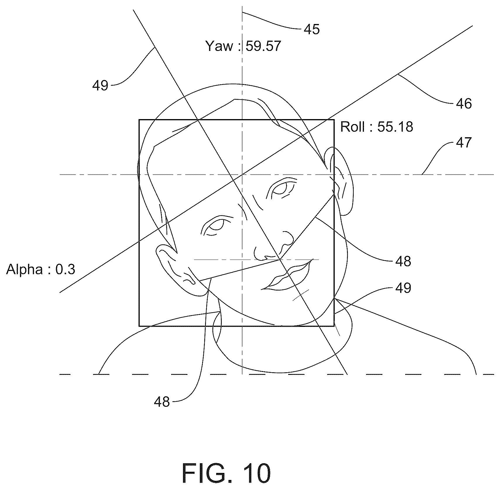 Patent US12322133 Figure 8 – Devices, systems and methods for precise human head positioning