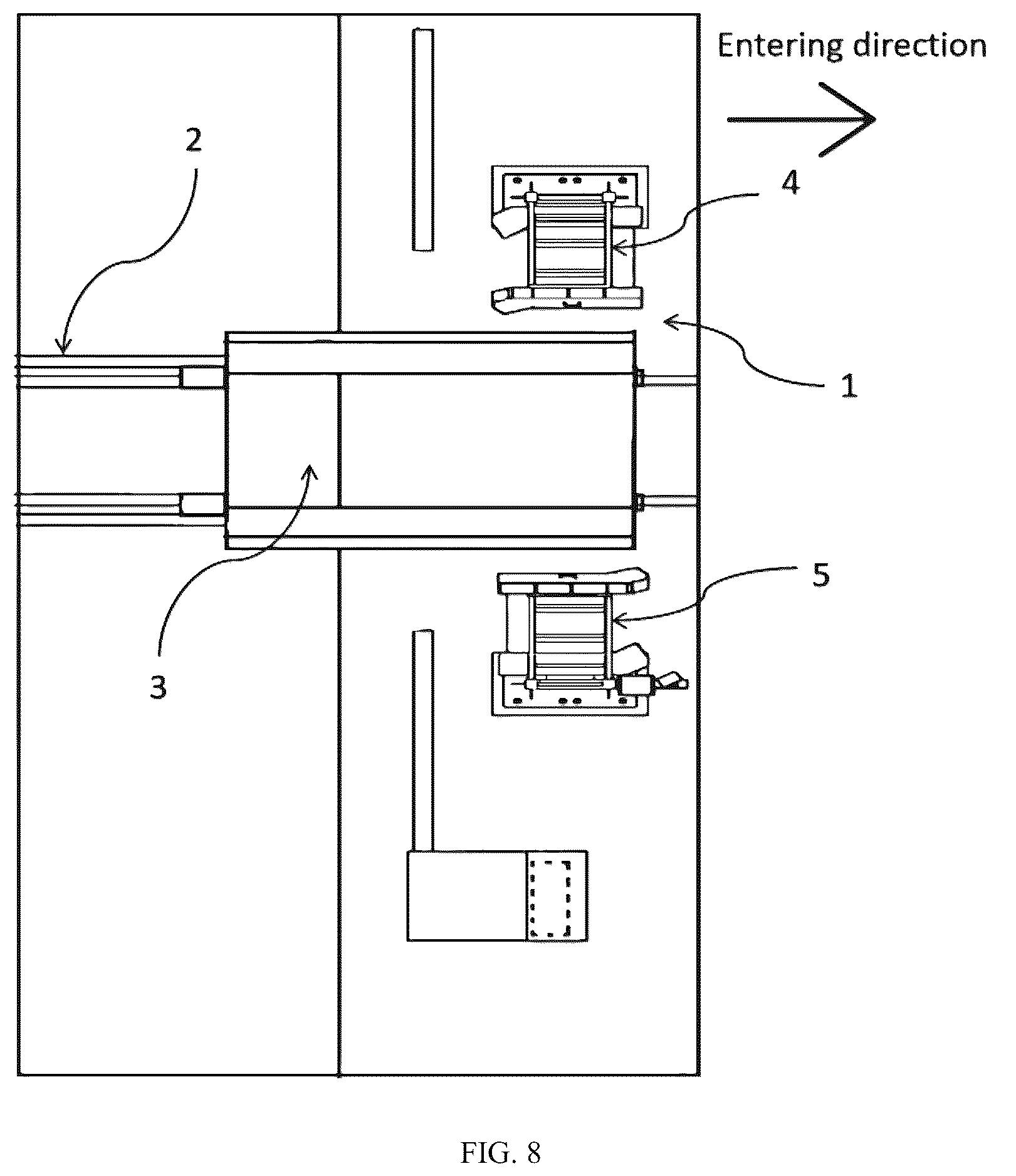 Patent US12322135 Figure 8 – Method, system and electronic equipment for gauge detection of rail vehicle based on three-dimensional point cloud data