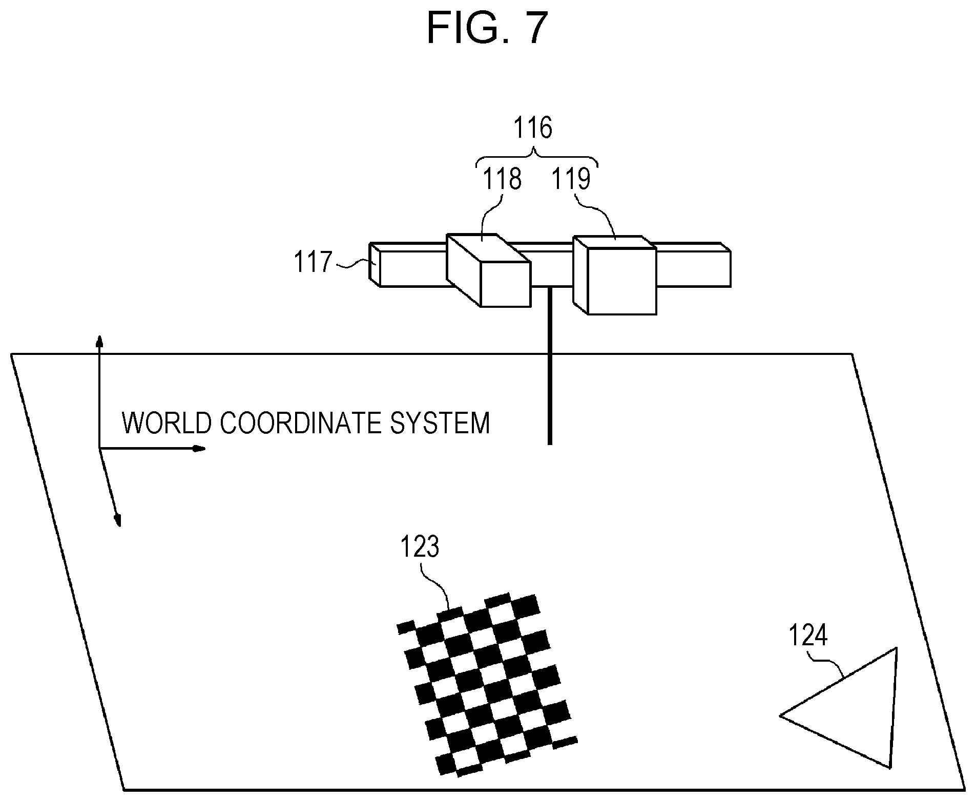 Patent US12322137 Figure 7 – Image processing device, imager, information processing device, detector, roadside unit, image processing method, and calibration method