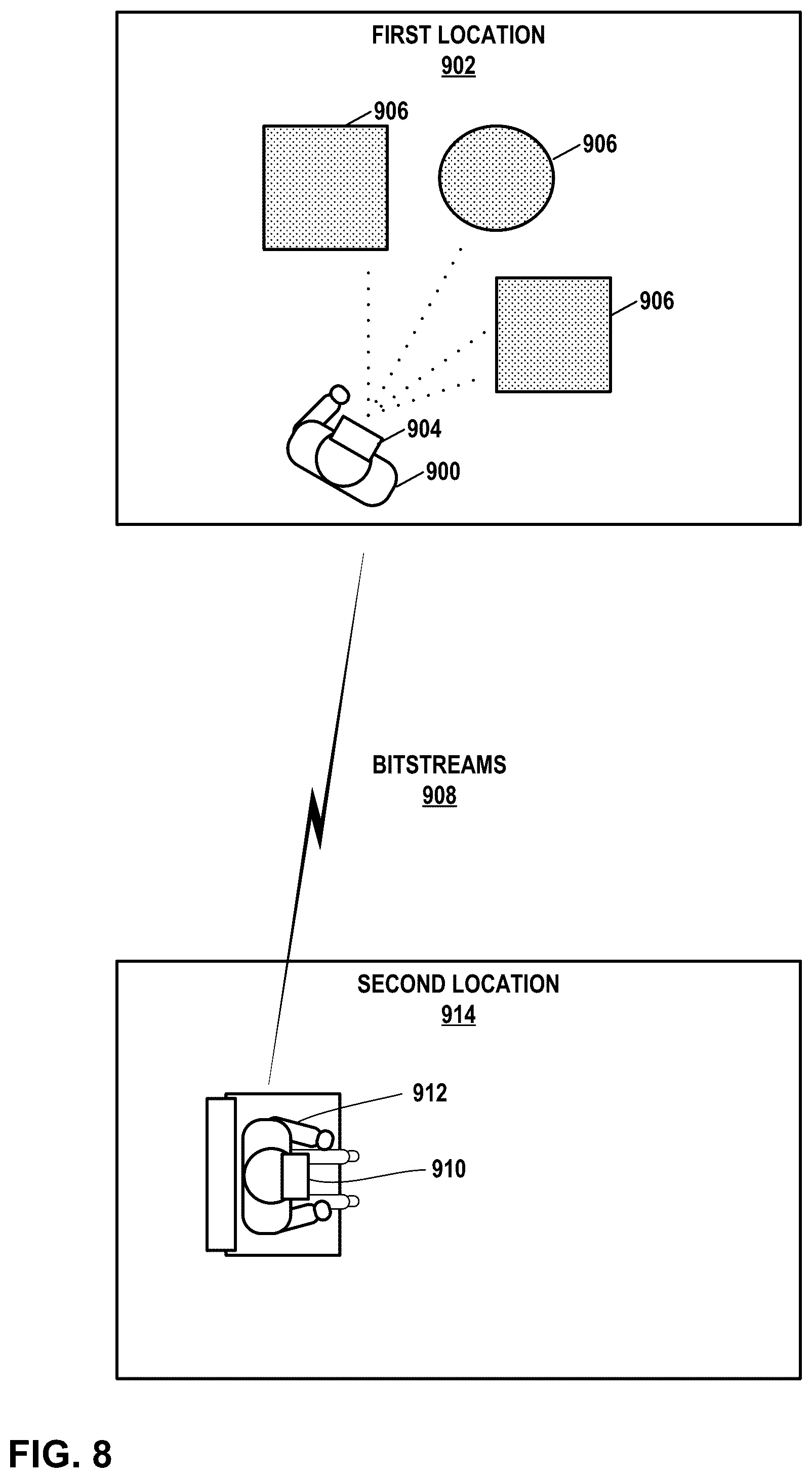 Patent US12322143 Figure 8 – Performance improvement of geometry point cloud compression (GPCC) planar mode using inter prediction