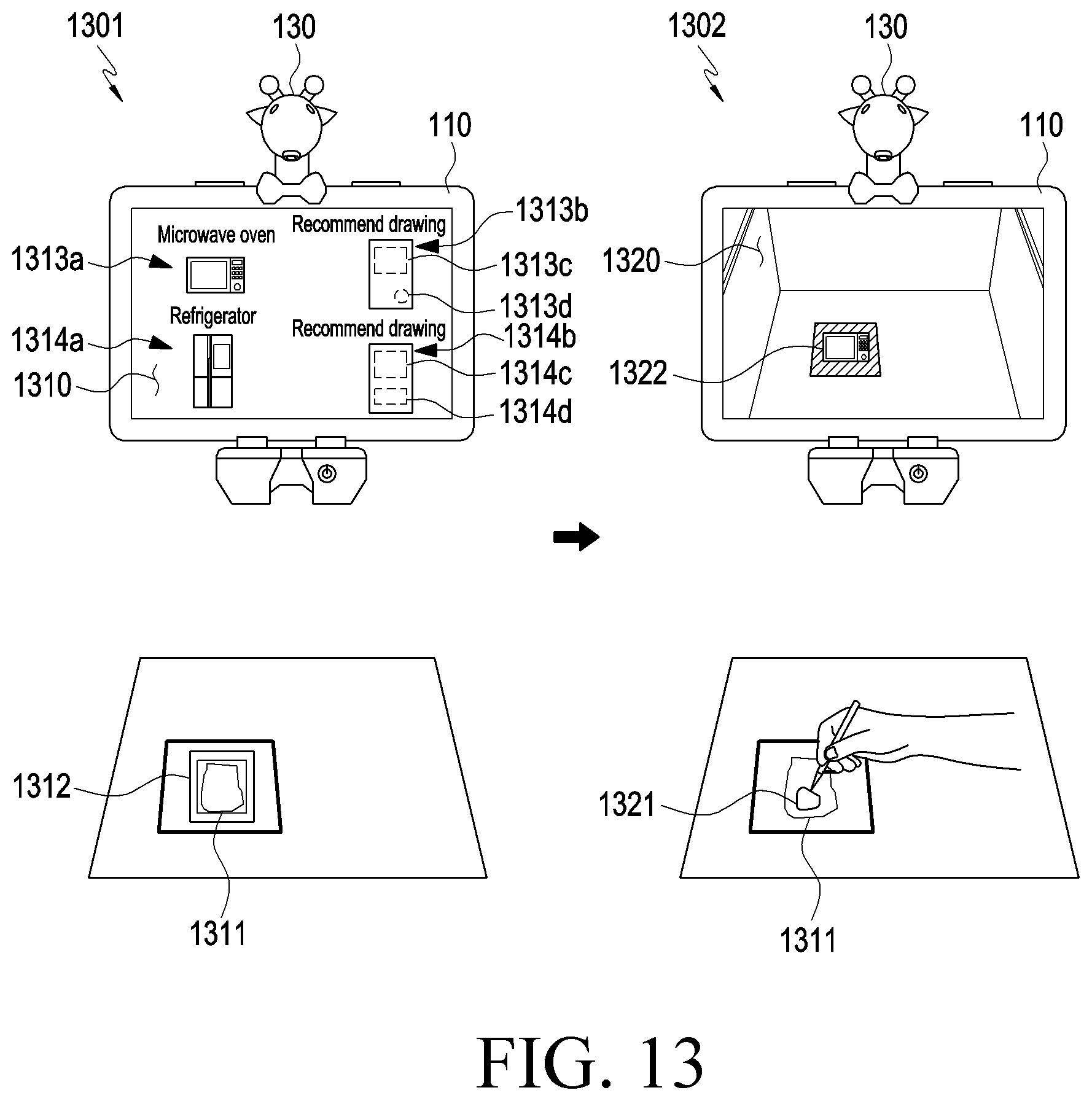 Patent US12322149 Figure 16 – Electronic device for implementing metaverse environment using drawing motion and method for operating the same